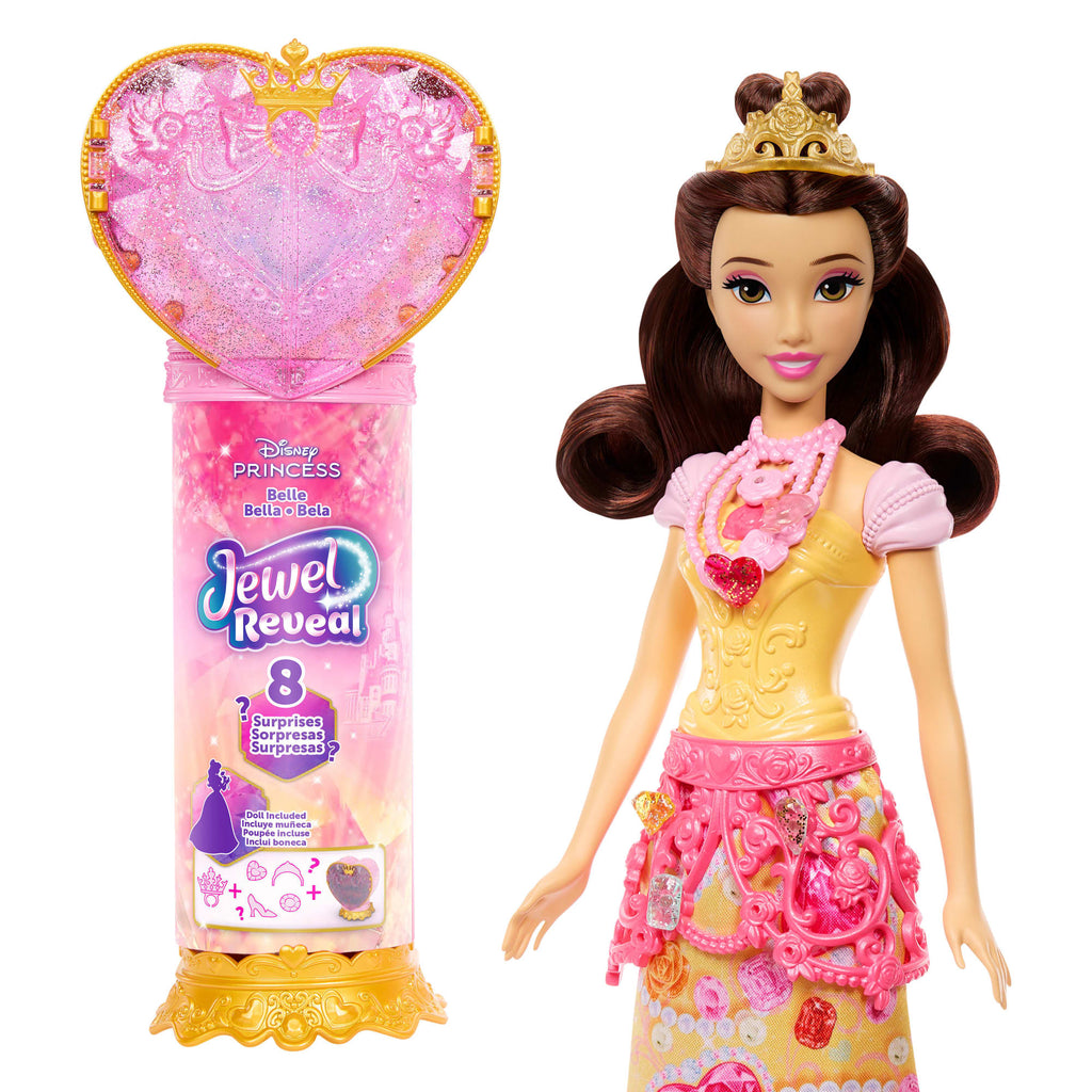 Disney Poupée Princesses Jewel Reveal Belle