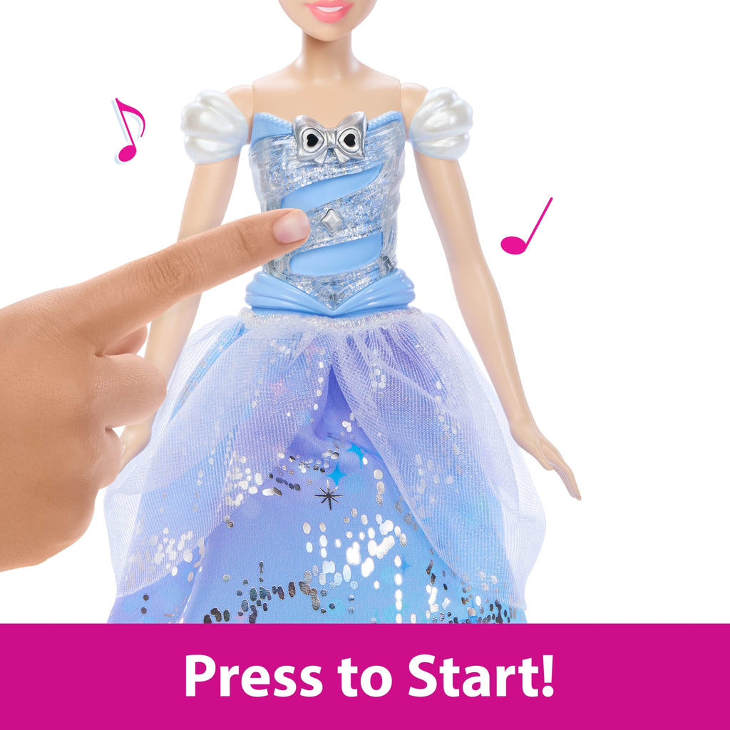 Disney Princess Enchanted Ballgown Cinderella Fashion Doll With Lights & Sounds, inspired By Movie