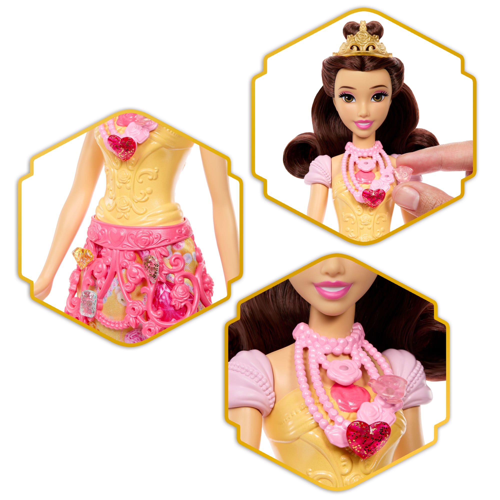 Disney Poupée Princesses Jewel Reveal Belle