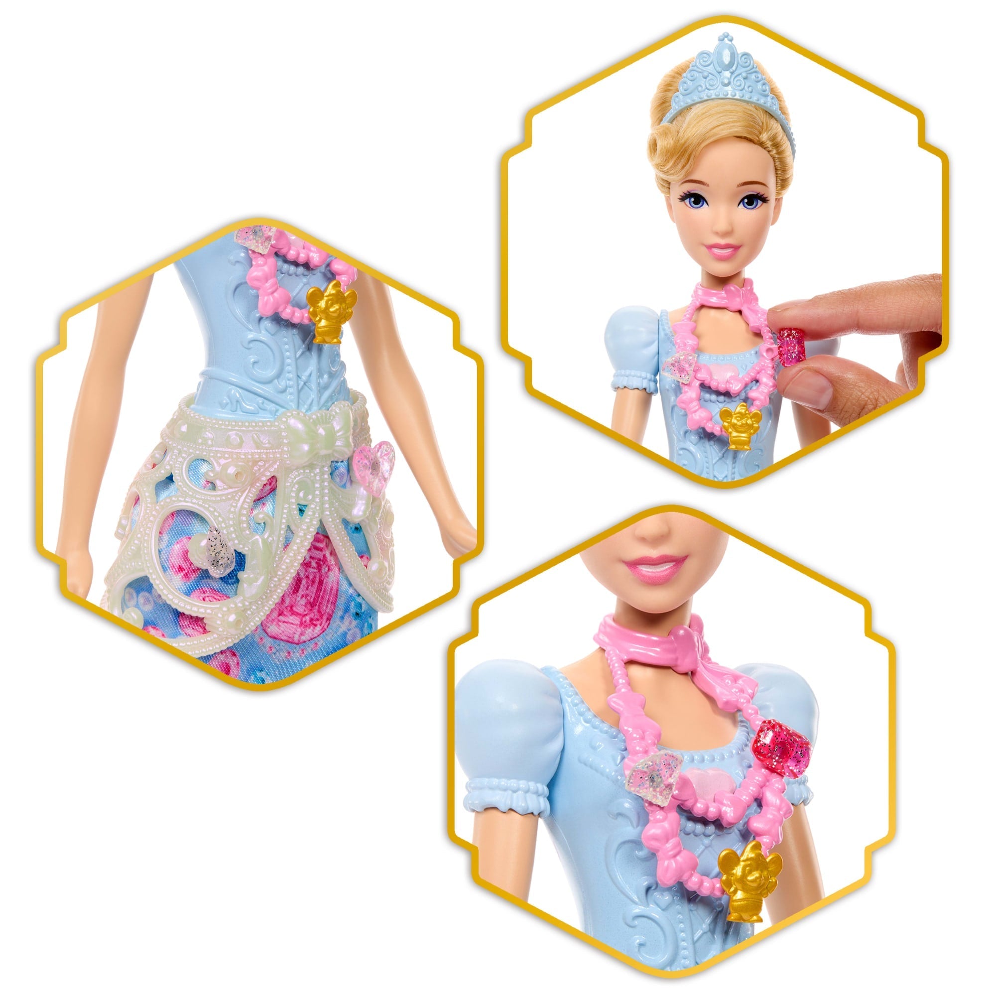 Disney Poupée Princesses Jewel Reveal Cendrillon