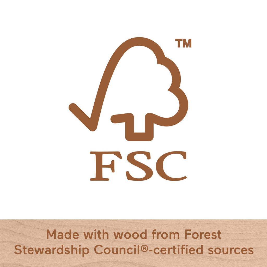 Fisher-Price Wooden Lay And Play Deluxe Activity Gym Baby Playmat With Developmental Toys