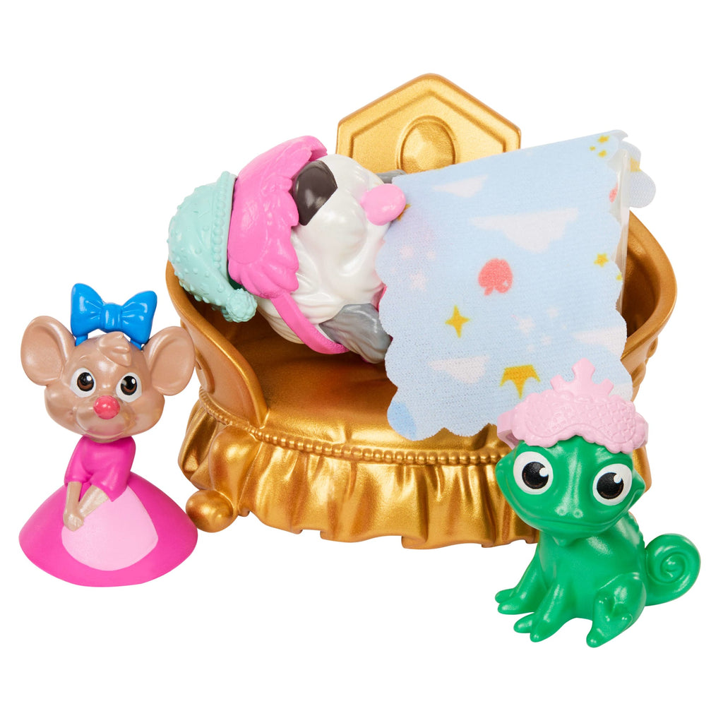 Disney Princess Pet Palace Playset With 7 Play Areas, 3 Animal Friends & 20+ Furniture & Accy