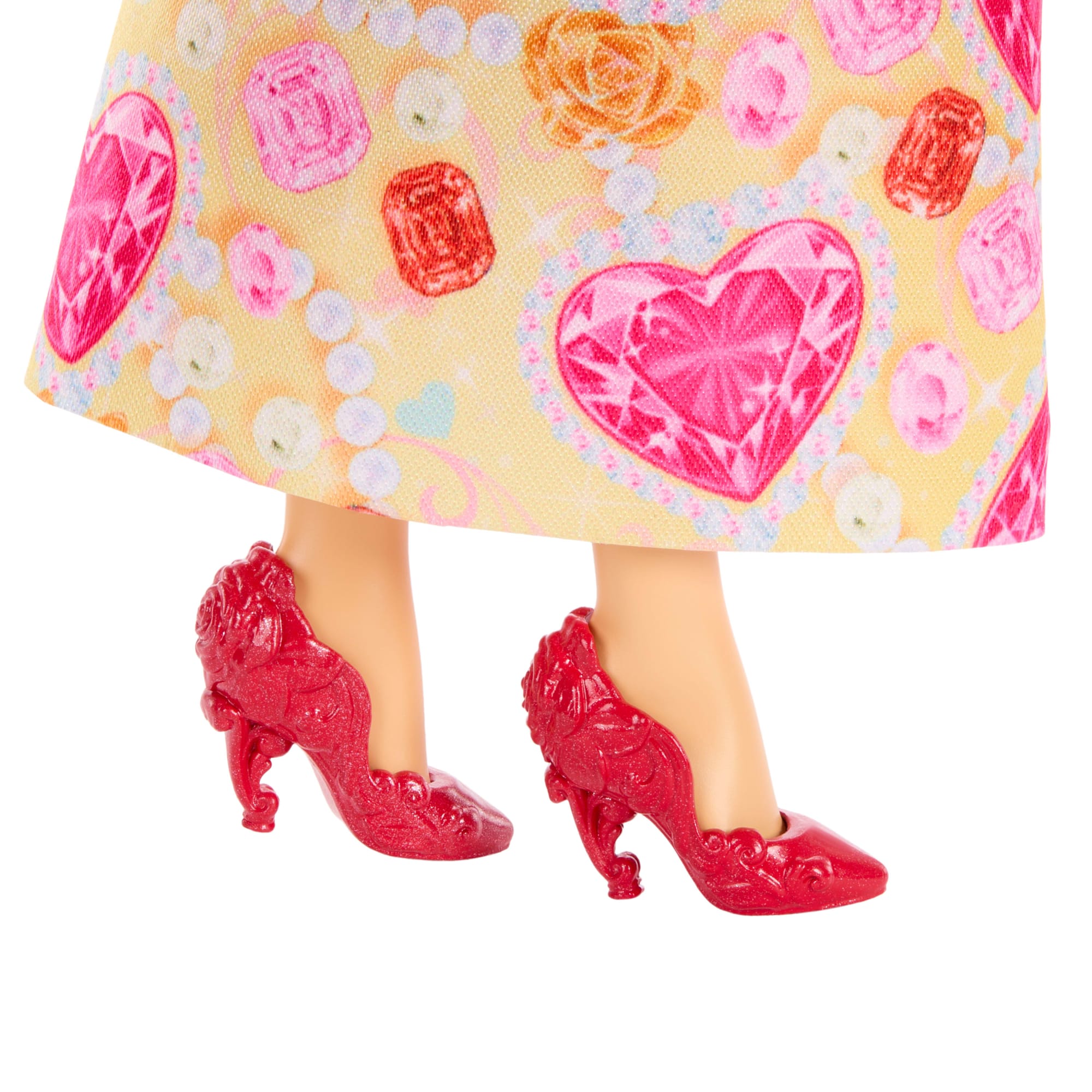 Disney Princess Jewel Reveal Belle Fashion Doll W/ 8 Surprises Including Gem Box & Accessories