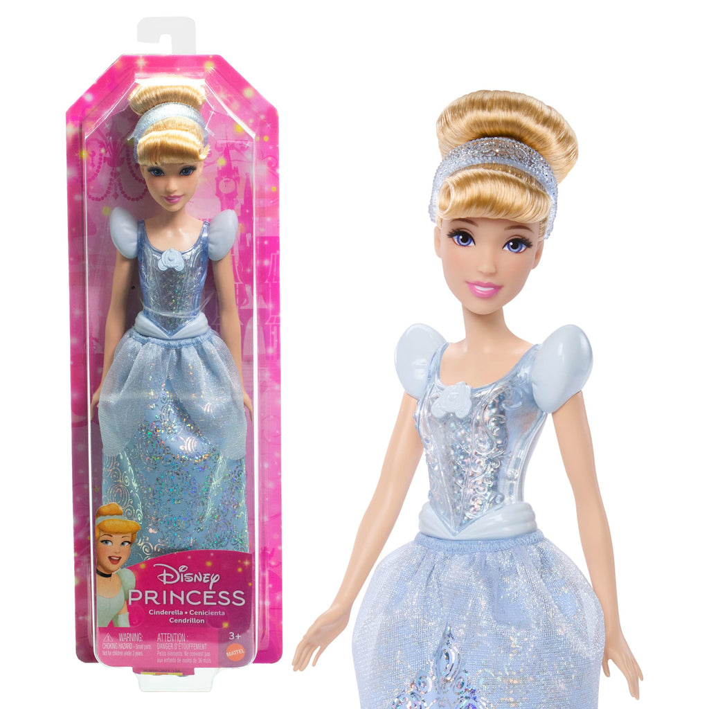 Disney Princess Fashion Dolls With Sparkling Outfits And Accessories, inspired By Disney Movies