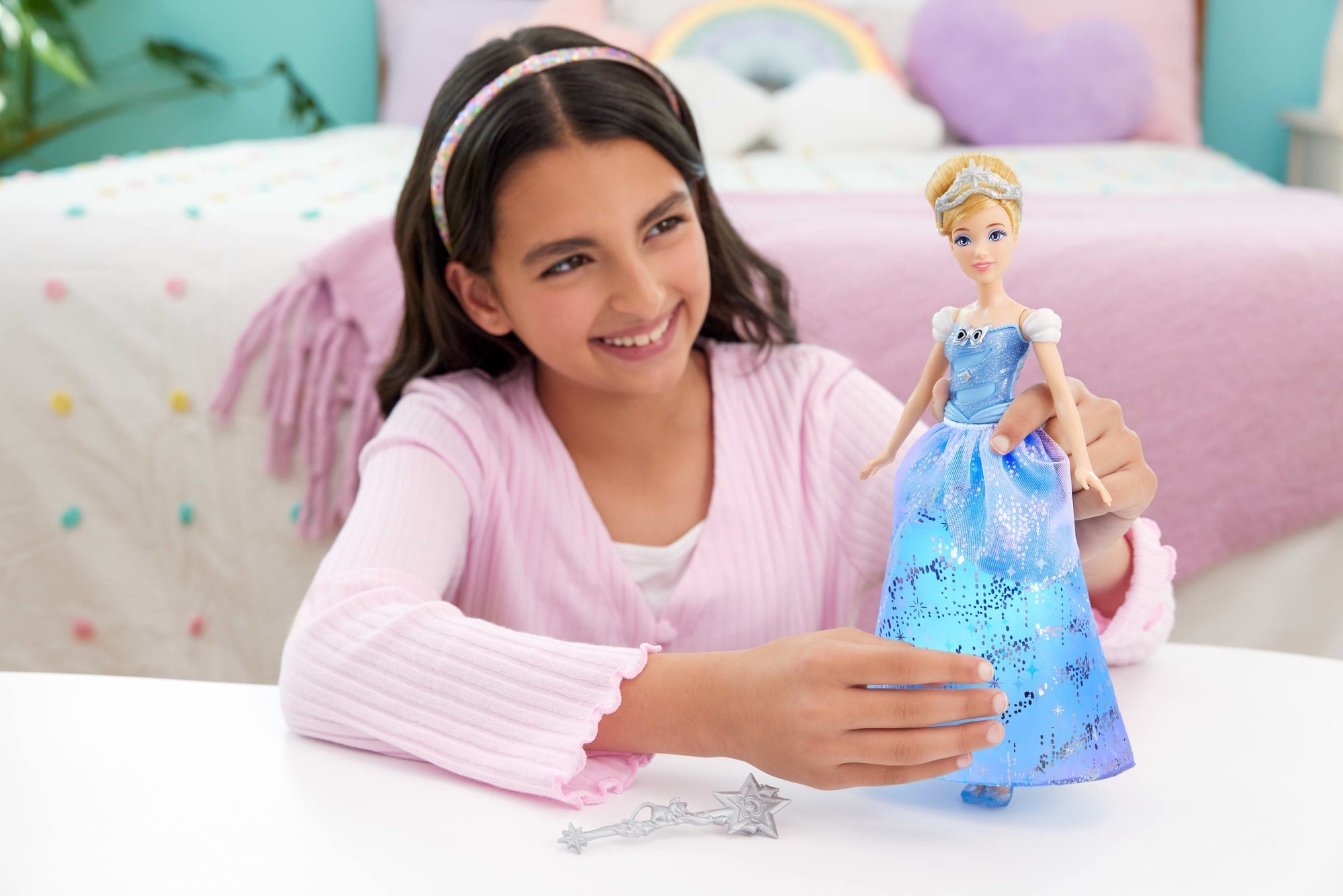 Disney Princess Enchanted Ballgown Cinderella Fashion Doll With Lights & Sounds, inspired By Movie