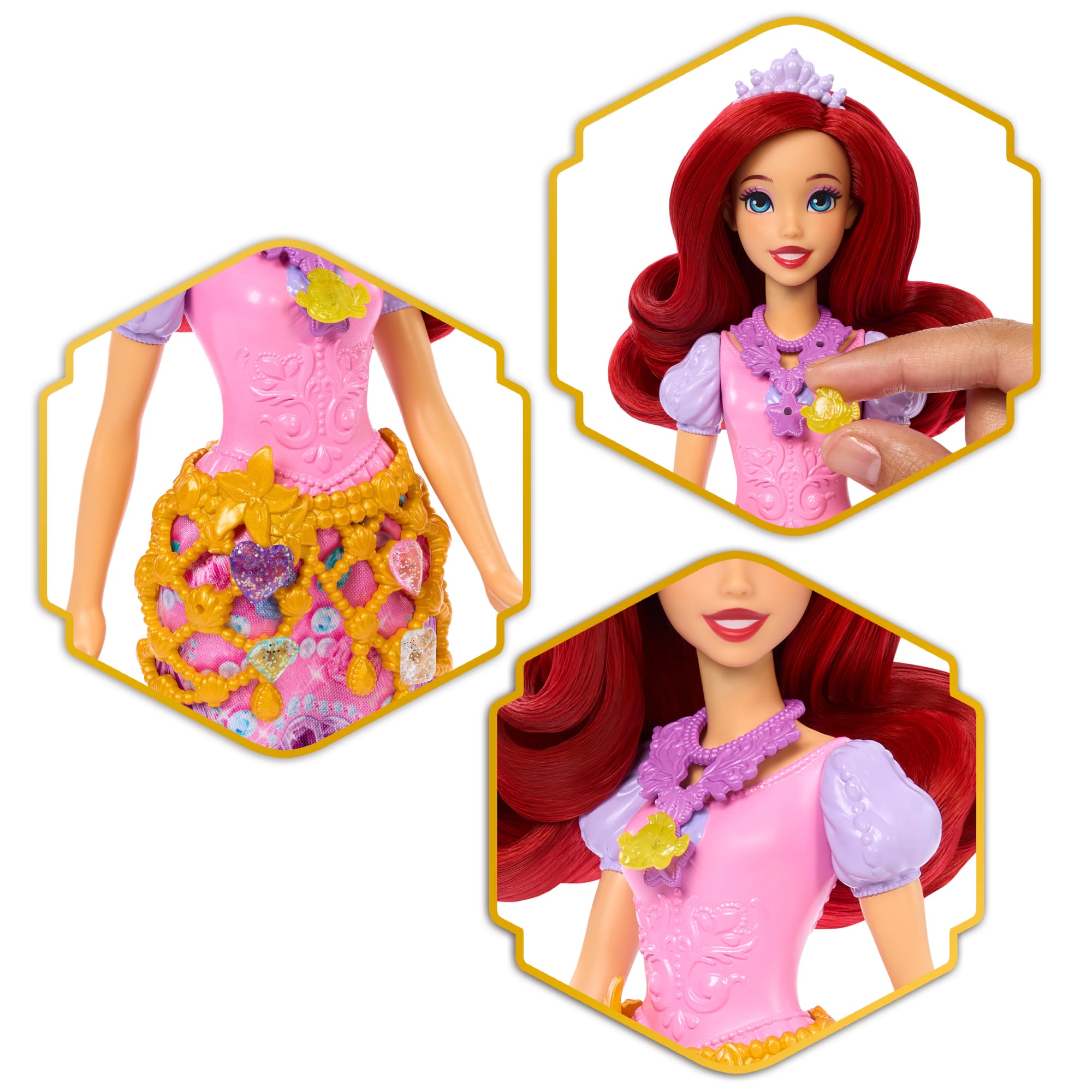 Disney Poupée Princesses Jewel Reveal Ariel
