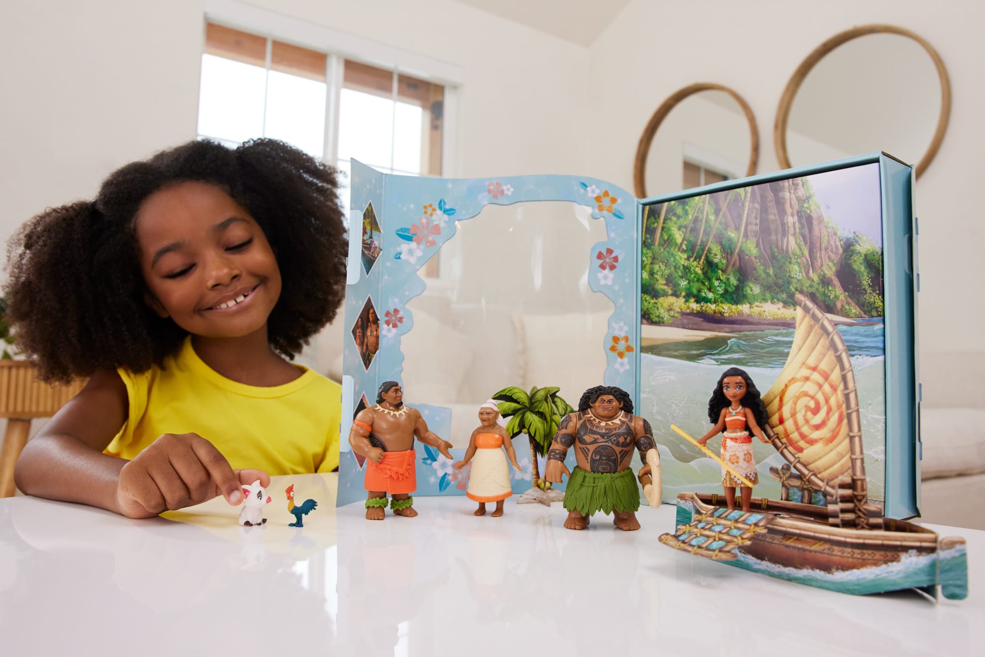 Disney Princess Toys, Moana Story Set, Gifts For Kids