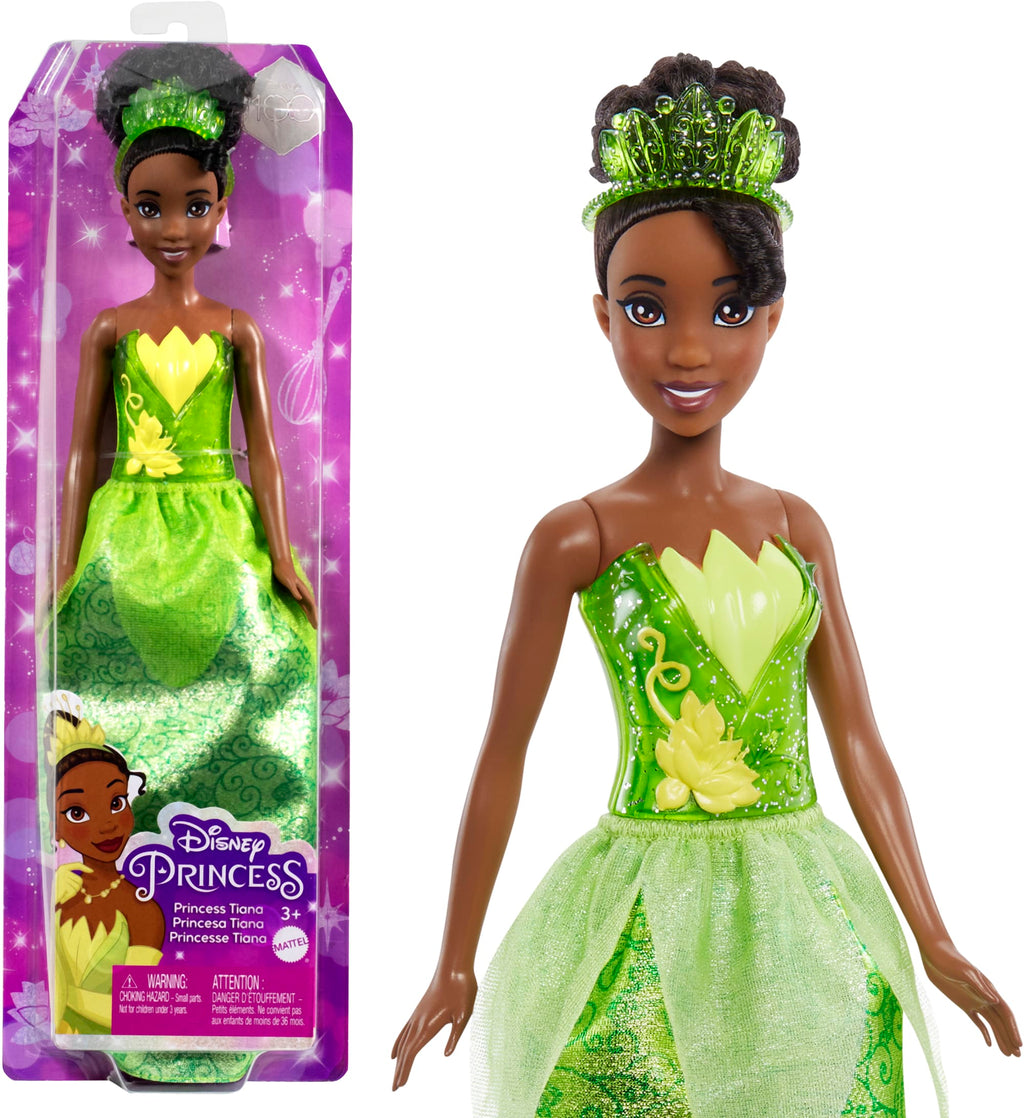 Disney Princess Tiana Doll With Sparkling Fashion & Accessories, Inspired By The Princess & The Frog