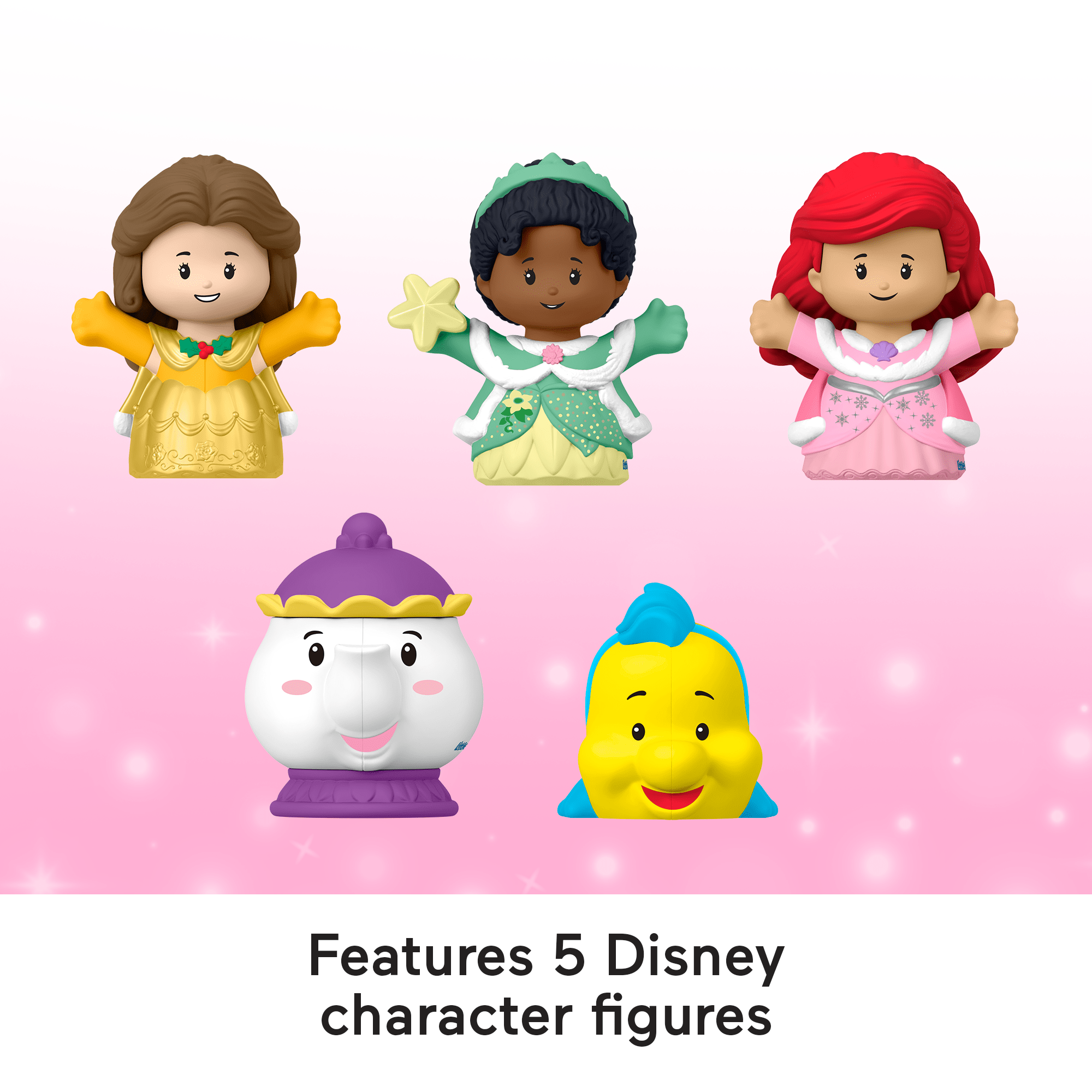 Fisher-Price Little People Disney Princess 2025 Advent Calendar For Toddlers & Kids, 24 Toys
