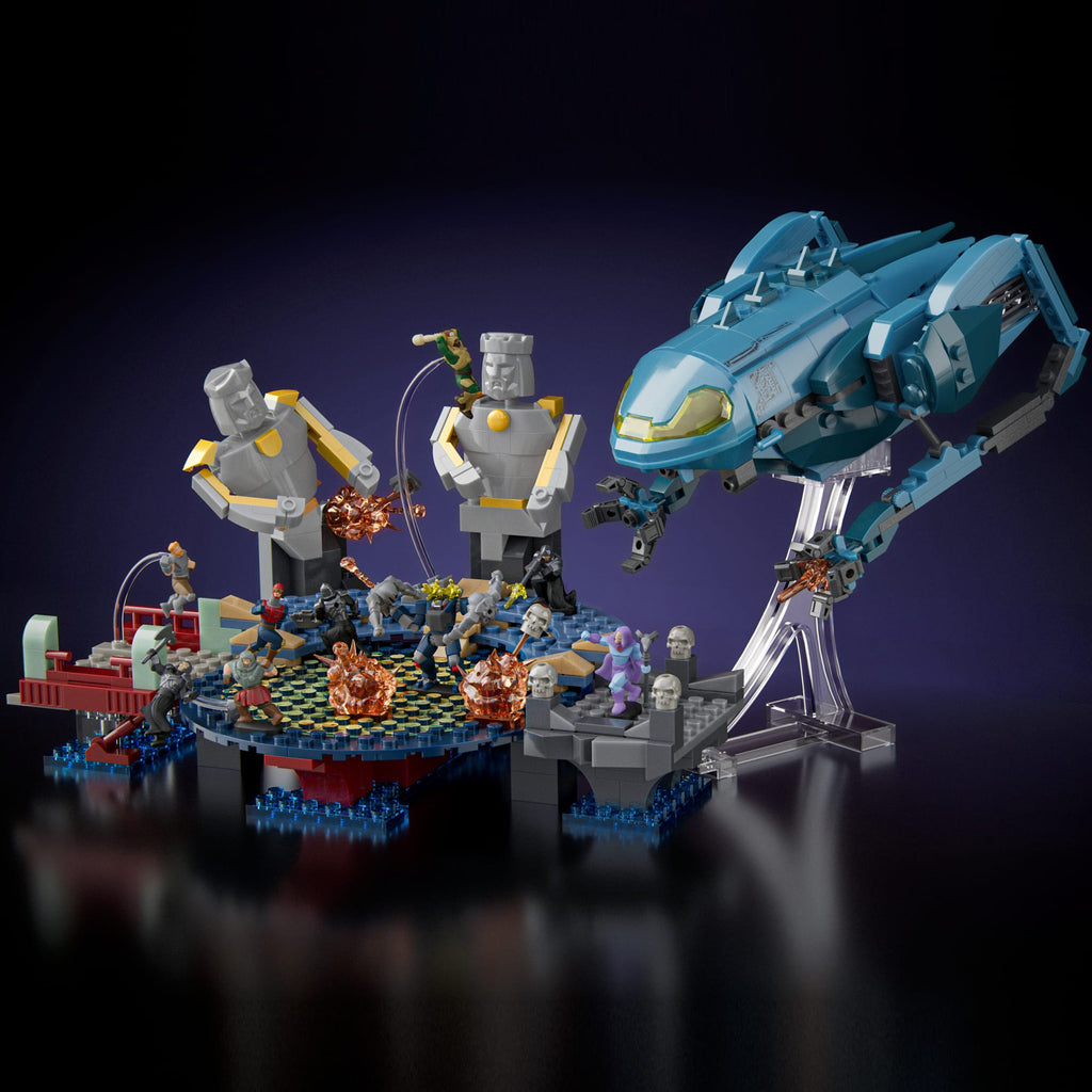 Mattel Brick Shop Masters Of The Universe Attack Of The Collector Building Toy Kit