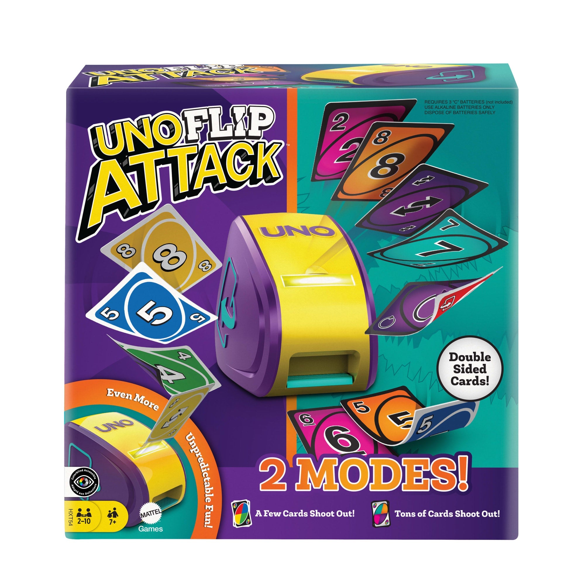 UNO Juego de Mesa Flip Attack