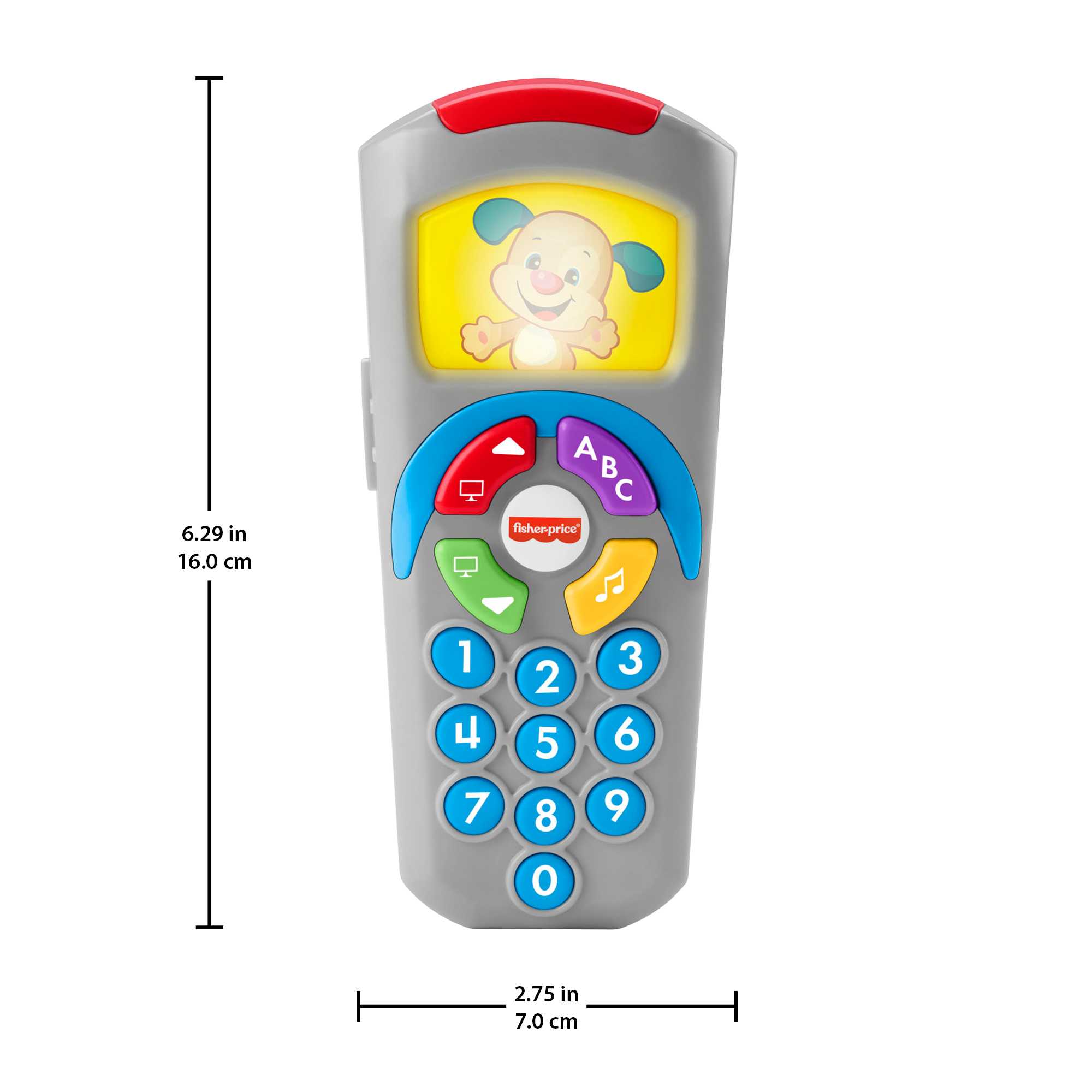 Fisher-Price Laugh & Learn Puppy's Remote Baby & Toddler Learning Toy With Music & Lights