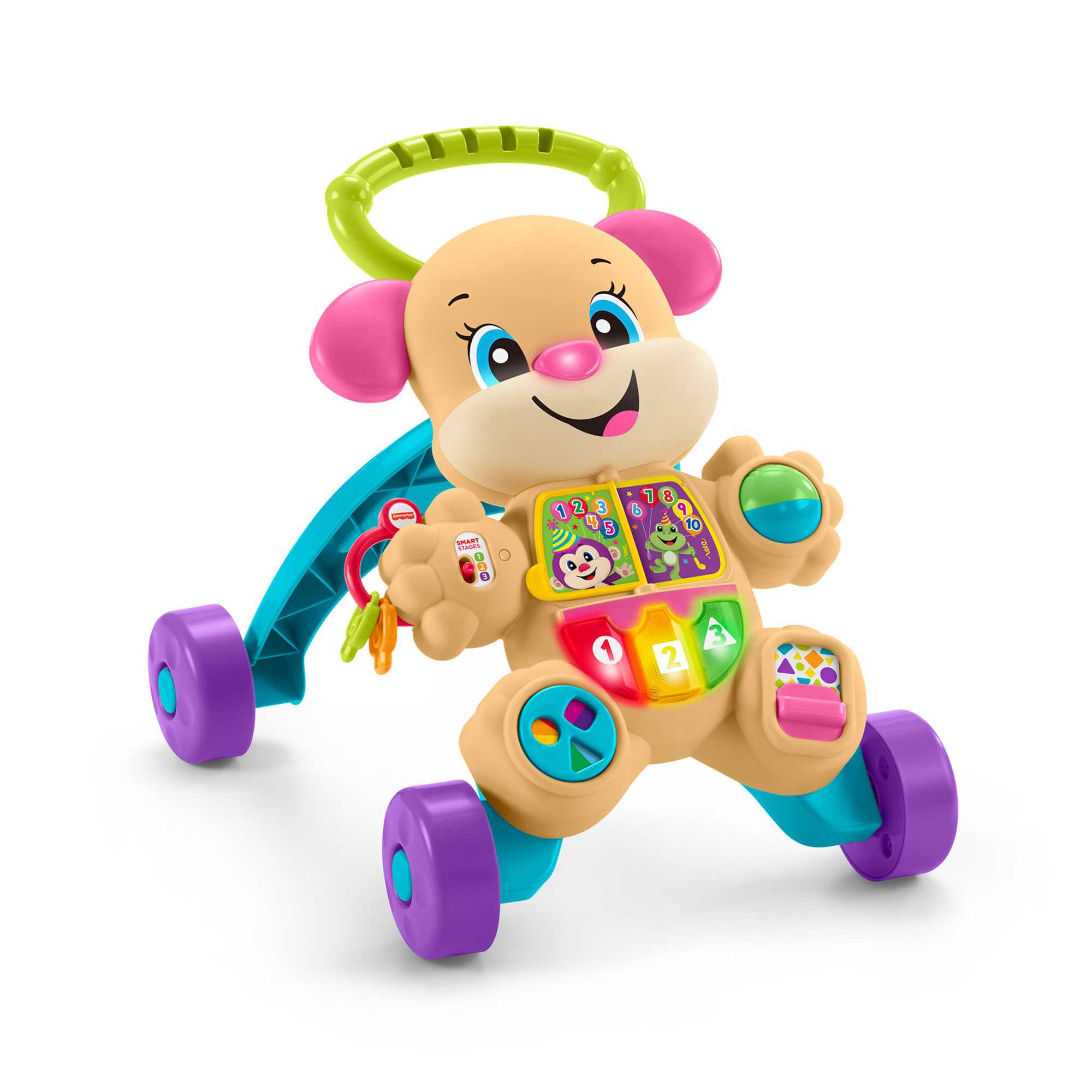 Fisher-Price Laugh & Learn Smart Stages Learn With Sis Walker Baby & Toddler Educational Toy