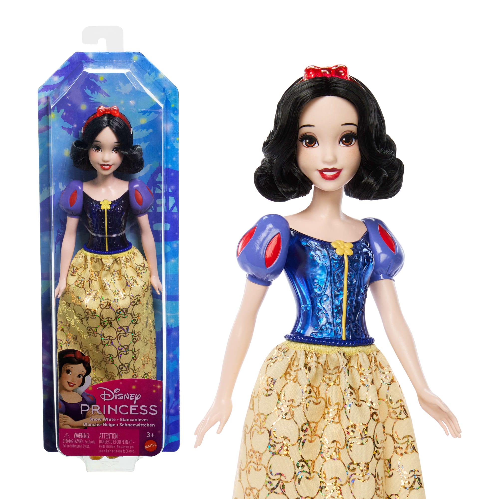 Disney-Princesses Disney-Avec Tenues Étincelantes et Accessoires