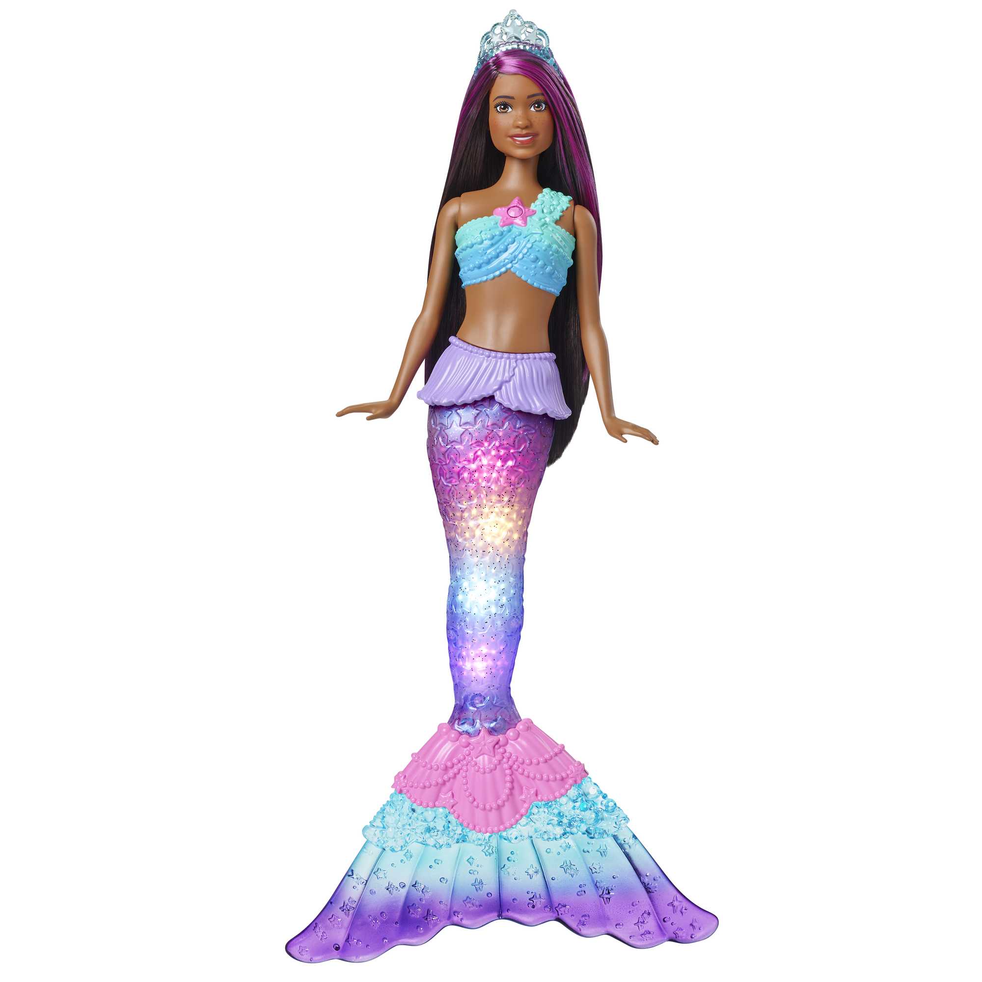 Barbie Poupée Barbie Dreamtopia Sirène Lumières Scintillantes