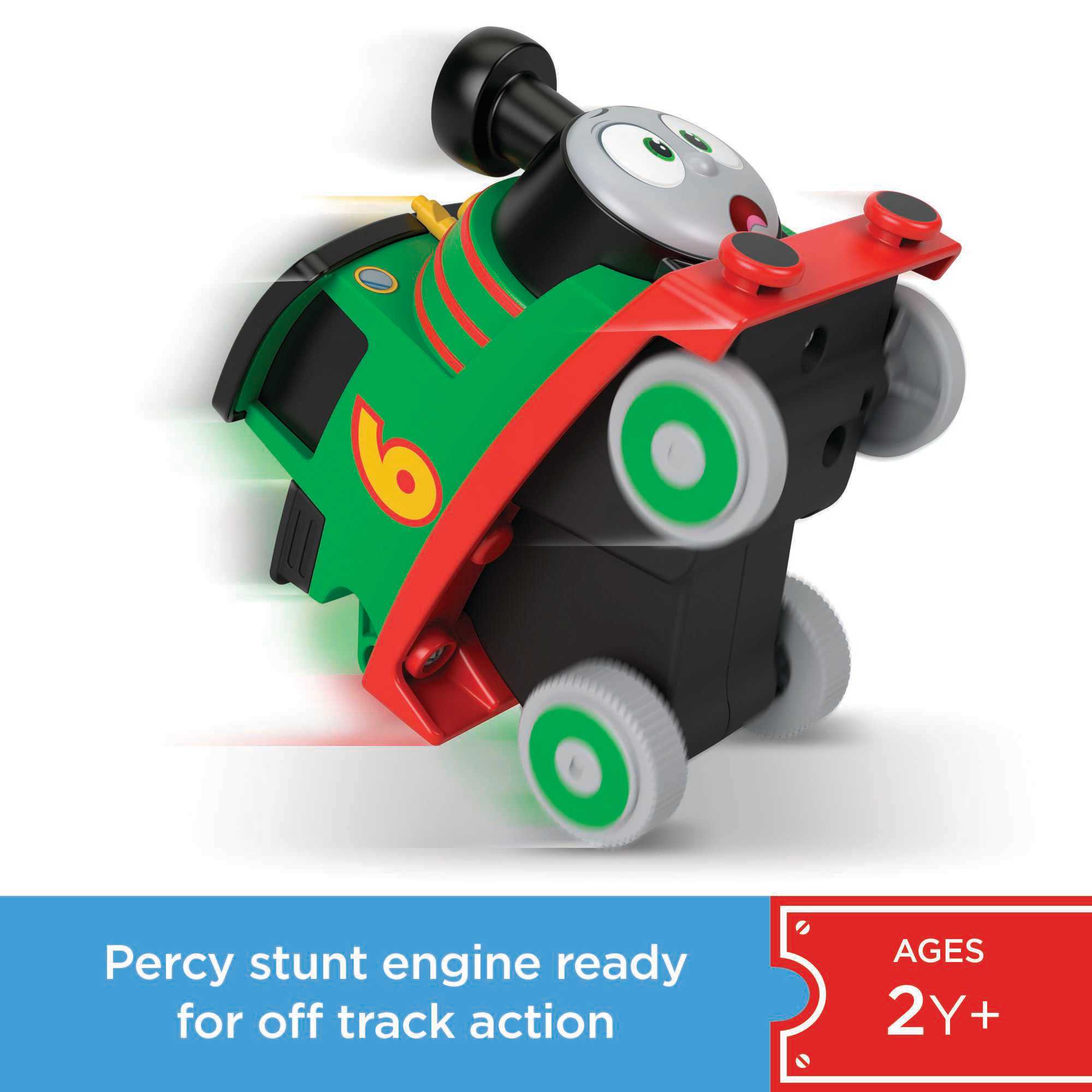 Fisher-Price Thomas & Friends Press 'n Go Stunt Engine Percy