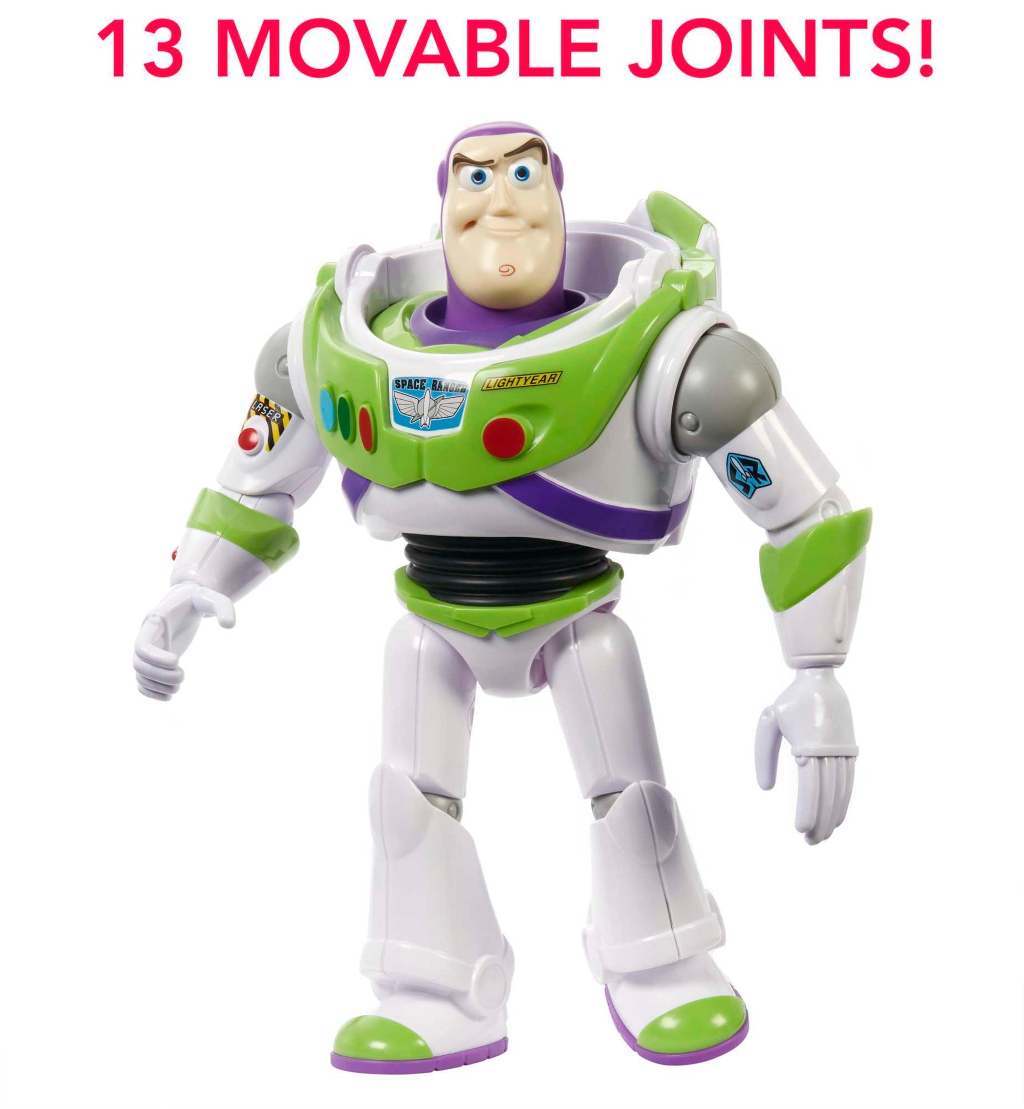 Disney And Pixar Toy Story Large Buzz Lightyear Action Figure, Collectible Toy in 12-Inch Scale