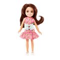 Barbie Toys, Chelsea Doll, 6-inch Small Doll With Brace For Scoliosis Spine Curvature