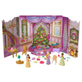 Disney Princess Advent Calendar With 24 Days Of Gifts, including 3 Small Dolls, 3 Friends & 22 Accy