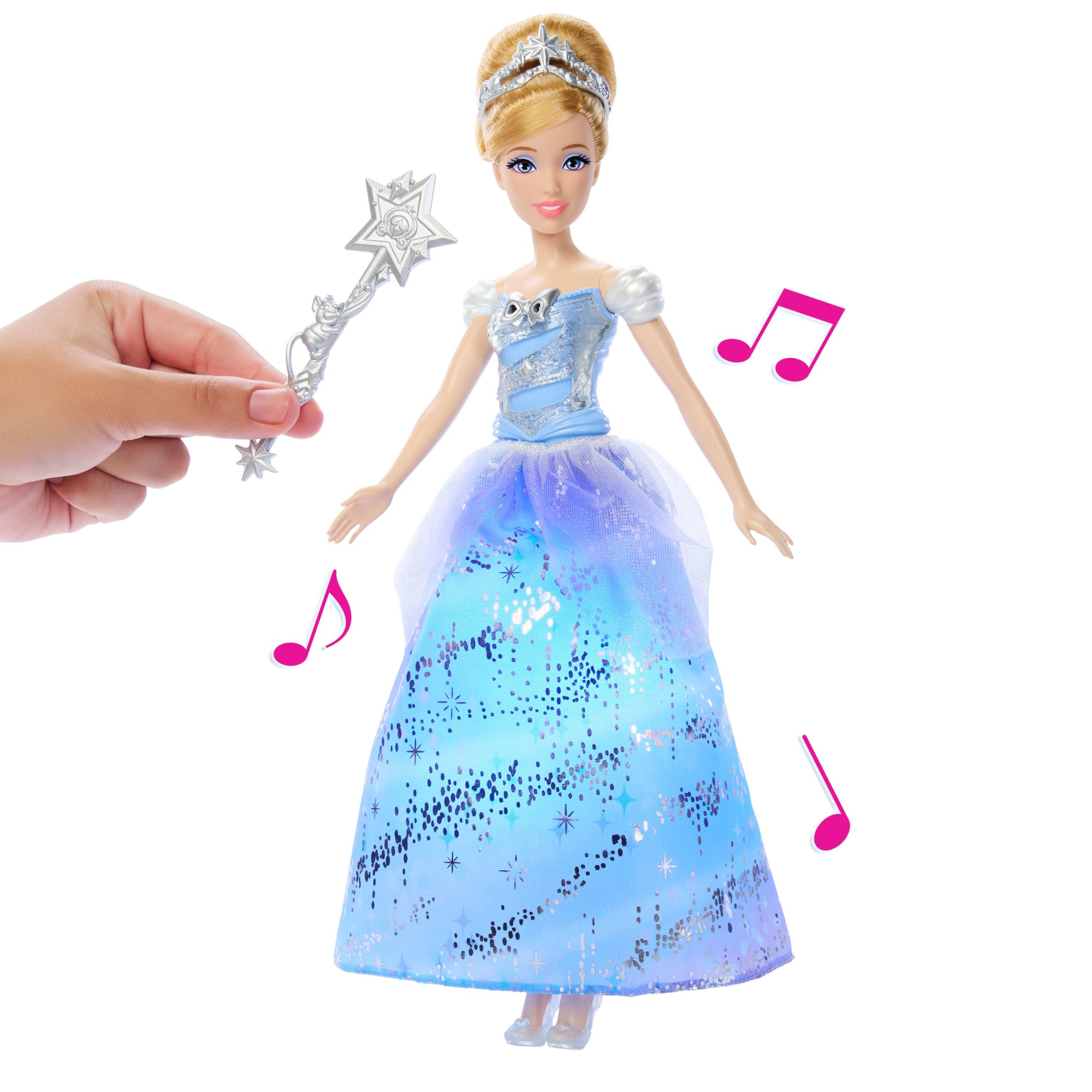 Disney Princess Poupée Cendrillon et Sa Robe enchantée