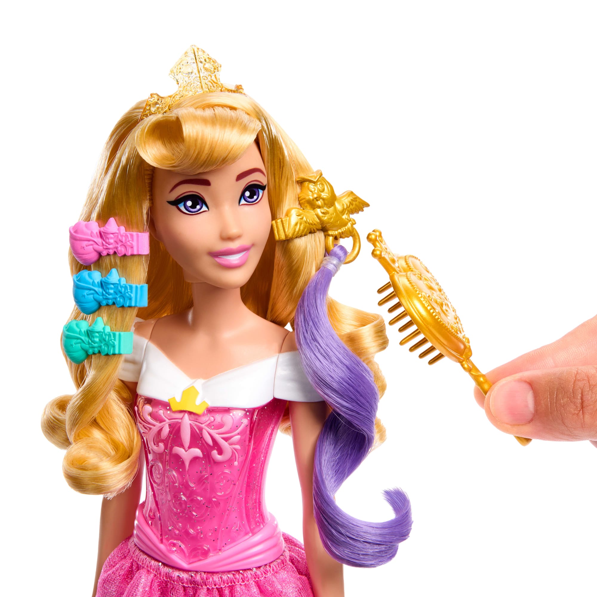 Disney Princess Enchanted Stories Aurora Styling Set W/ Vanity & 9 Accessories, Inspired By Movie