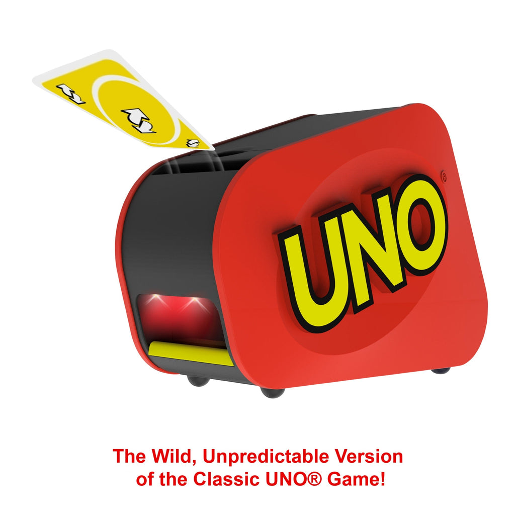UNO Attack Card Game, Gifts For Kids And Family Night, Card Launcher