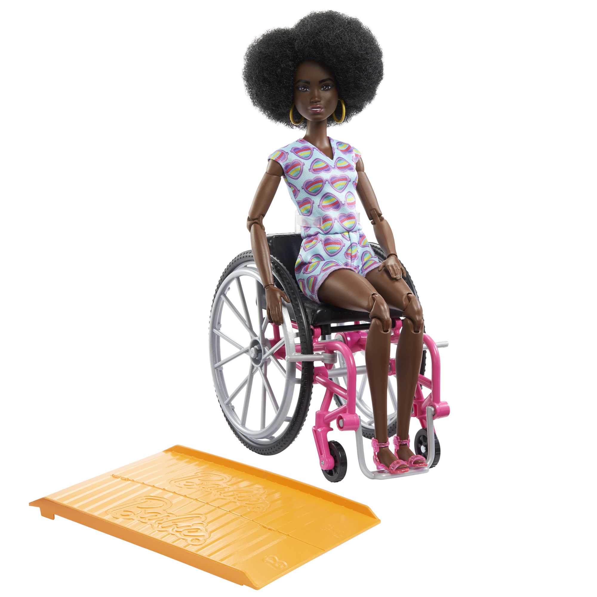 Barbie® Doll With Wheelchair and Ramp, Barbie® Fashionistas™