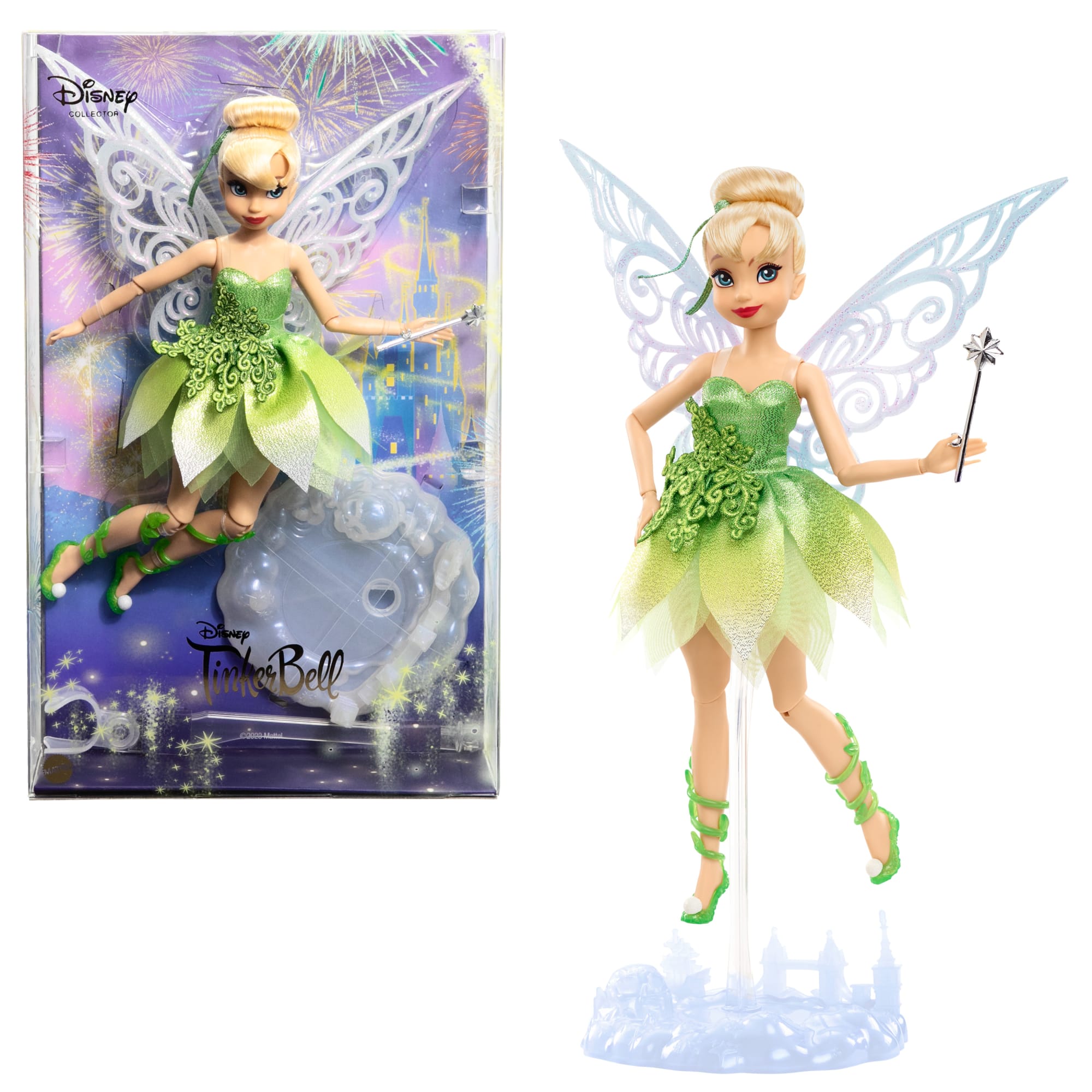 Disney Toys, Disney100 Collector Tinker Bell Doll, Gifts For Kids And Collectors