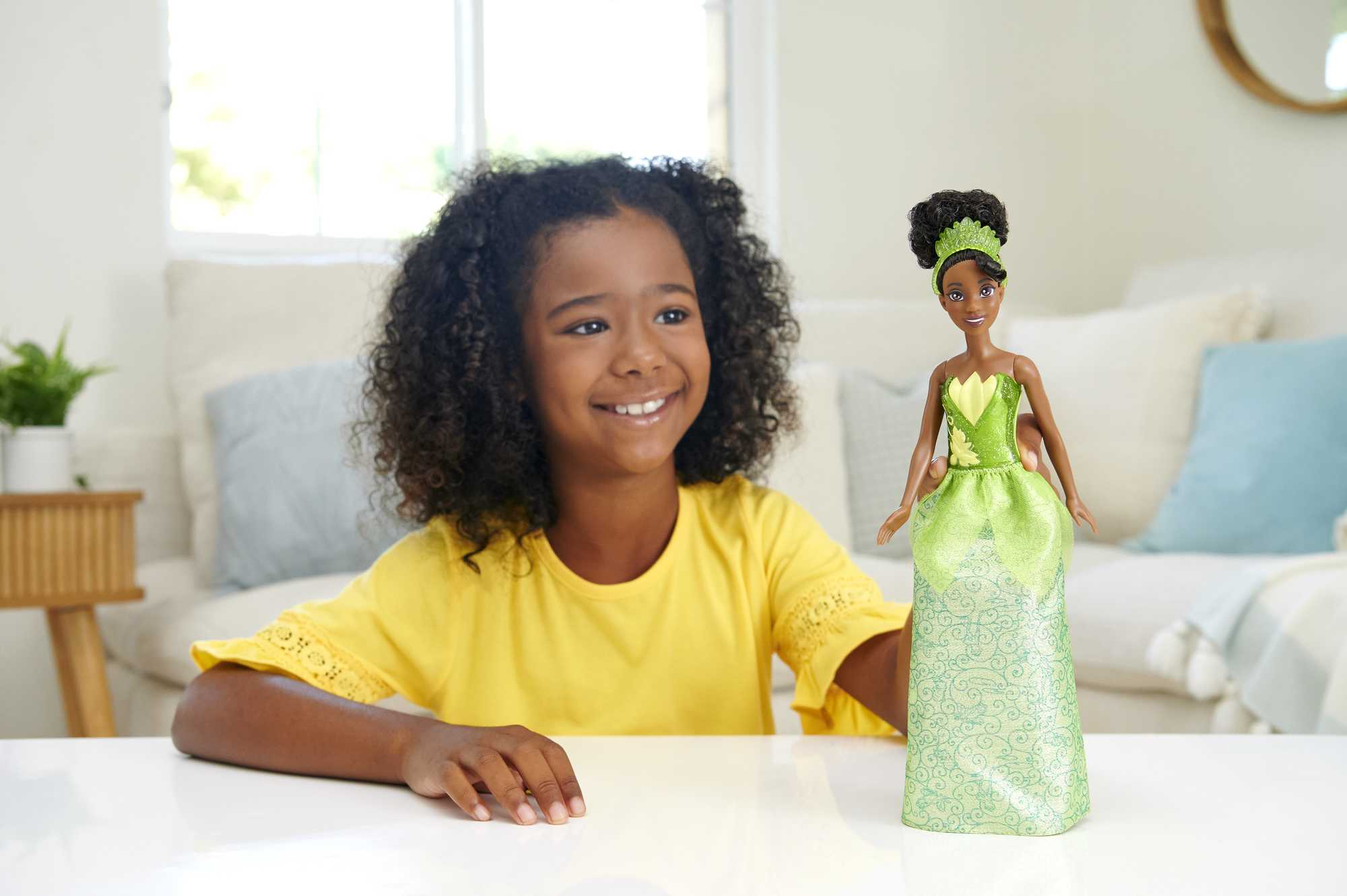 Disney Princess Tiana Doll With Sparkling Fashion & Accessories, Inspired By The Princess & The Frog