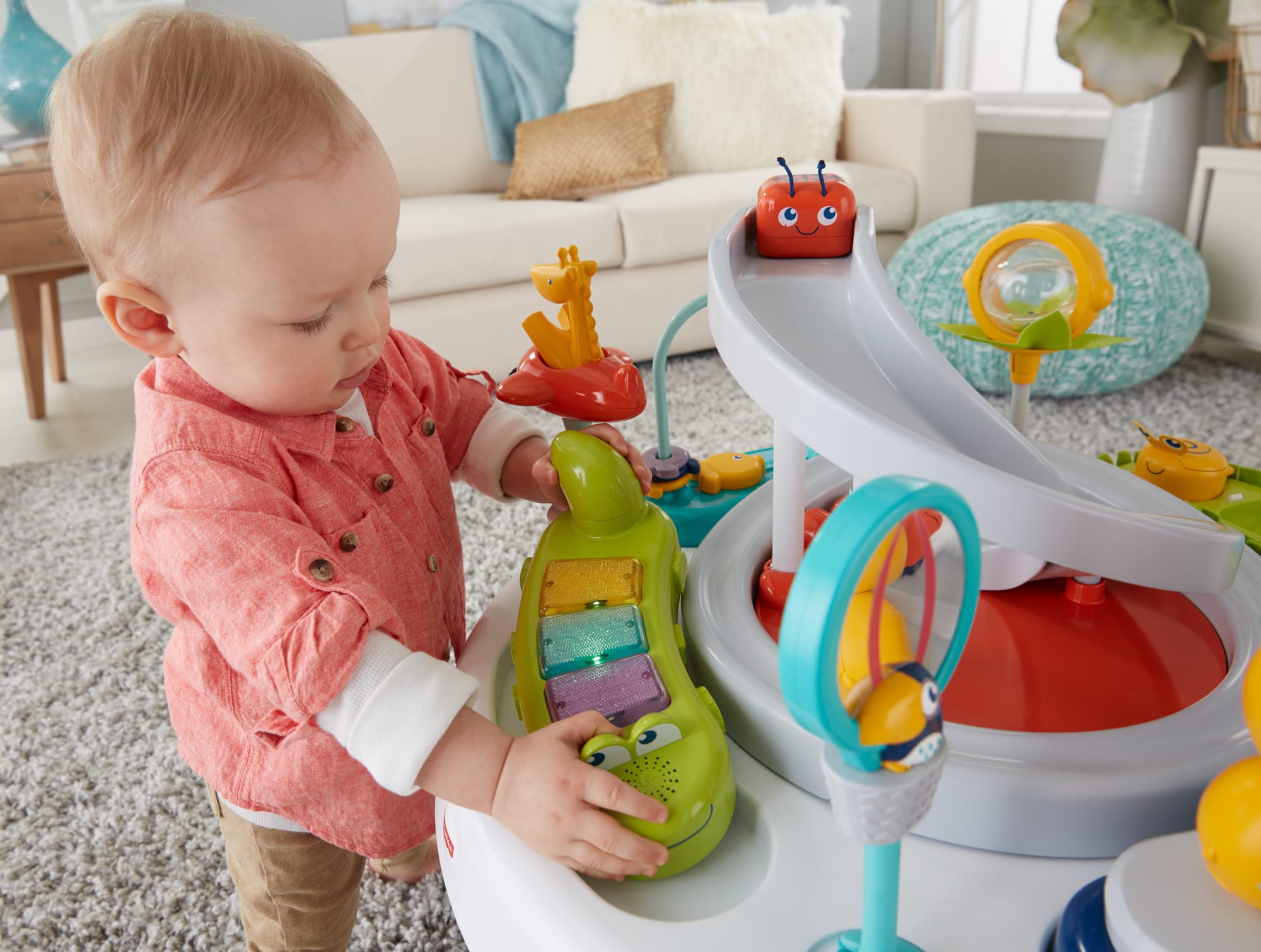 Fisher-Price 2-in-1 Sit-To-Stand Activity Center