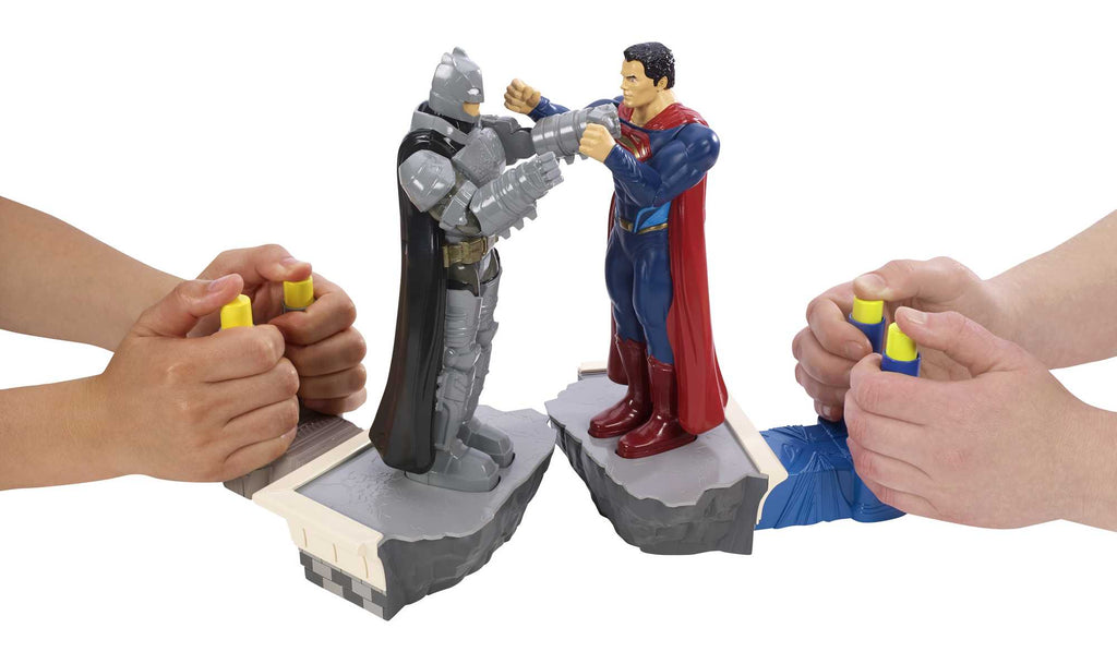 Batman vs Superman Rock 'Em Sock 'Em Robots 2-Player Kids Game, Fighting Robots Action Game