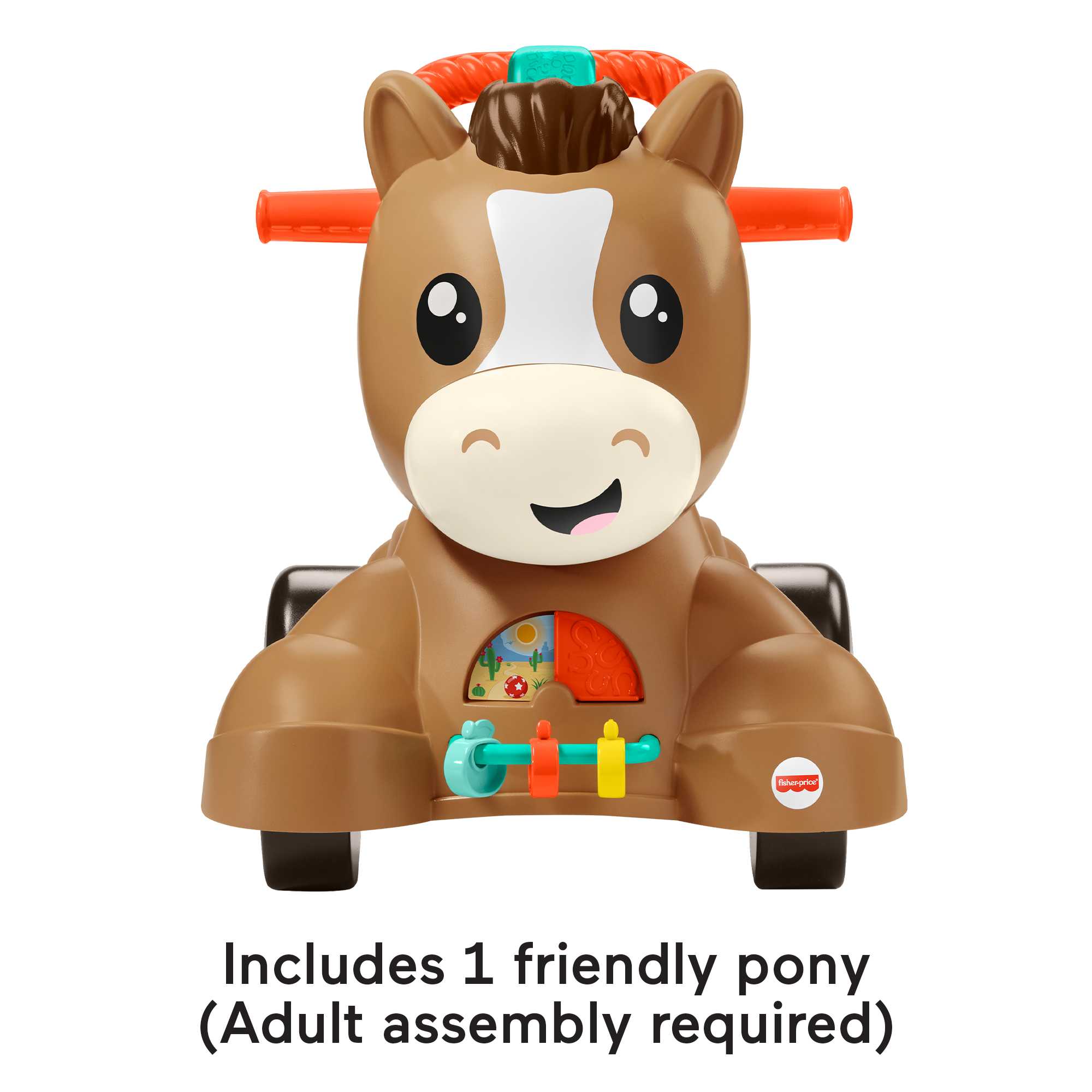 Fisher-Price Walk, Bounce & Ride Pony - English & French Version