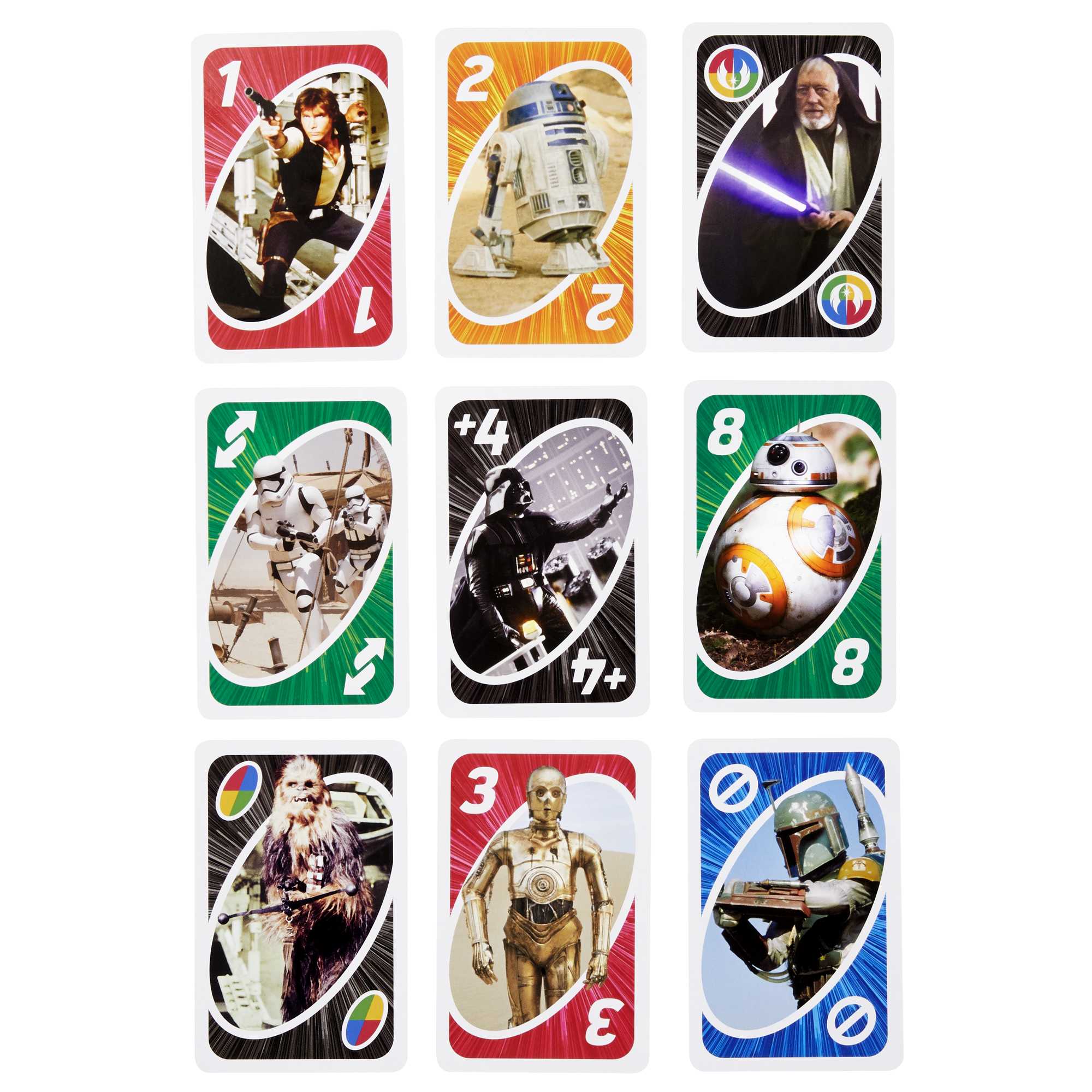UNO Juego de Cartas Star Wars