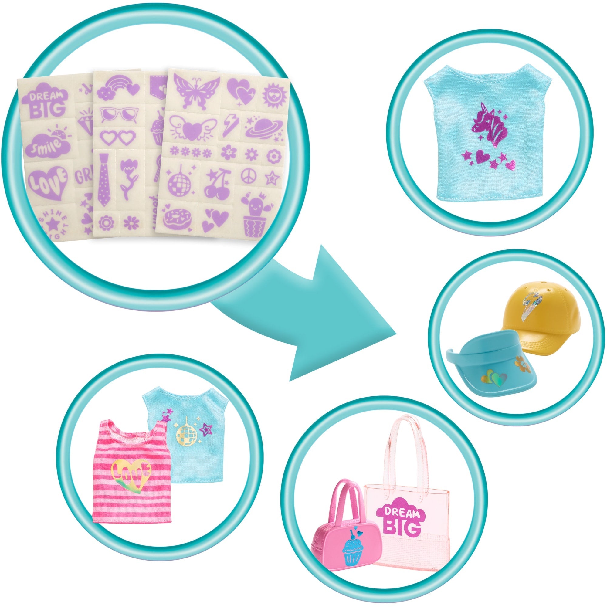 Barbie Make & Sell Boutique Playset With Brunette Doll, Foil Design Tools, Clothes & Accessories