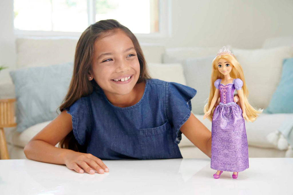 Disney-Princesses Disney-Raiponce-Poupée, Habillage et Accessoires