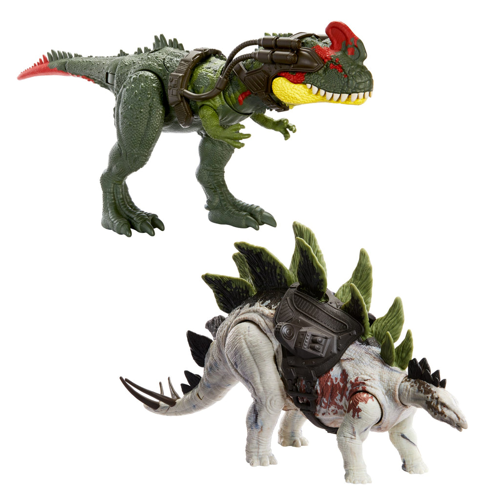 Jurassic World: Chaos Theory Gigantic Trackers Dinosaur Action Figure, Large Species With 2 Rampage Attacks