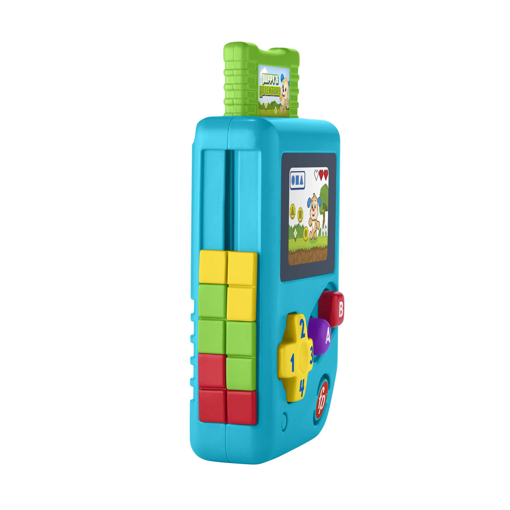 Fisher-Price Rires et Éveil Ma Première Console de Jeu Portable Édit Version Anglaise et Française