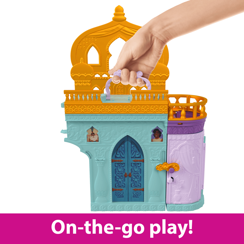 Disney Princess Jasmine Stacking Castle Doll House With Small Doll, inspired By Disney Movie Aladdin