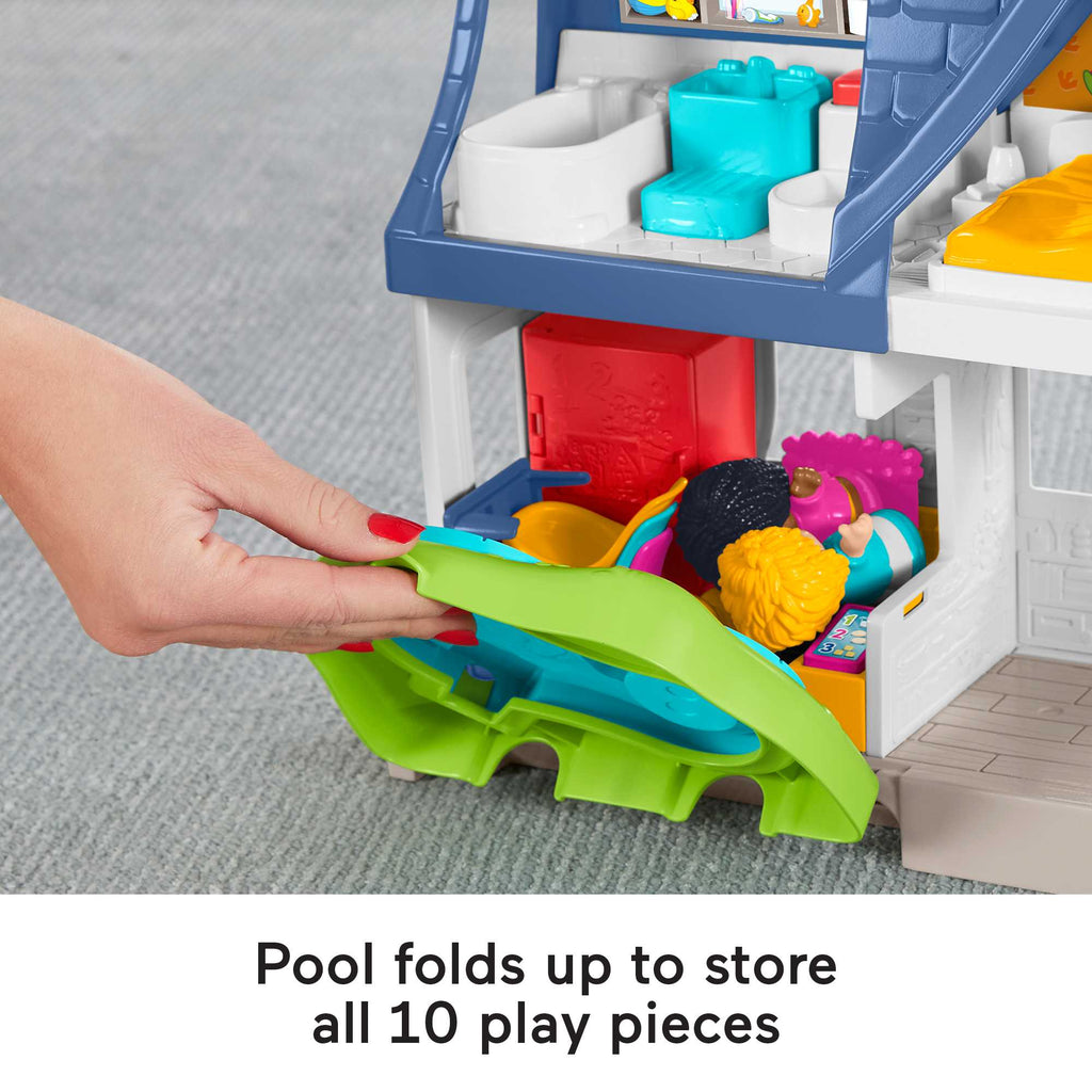 Fisher-Price Little People Friends Together Play House - English & French Version