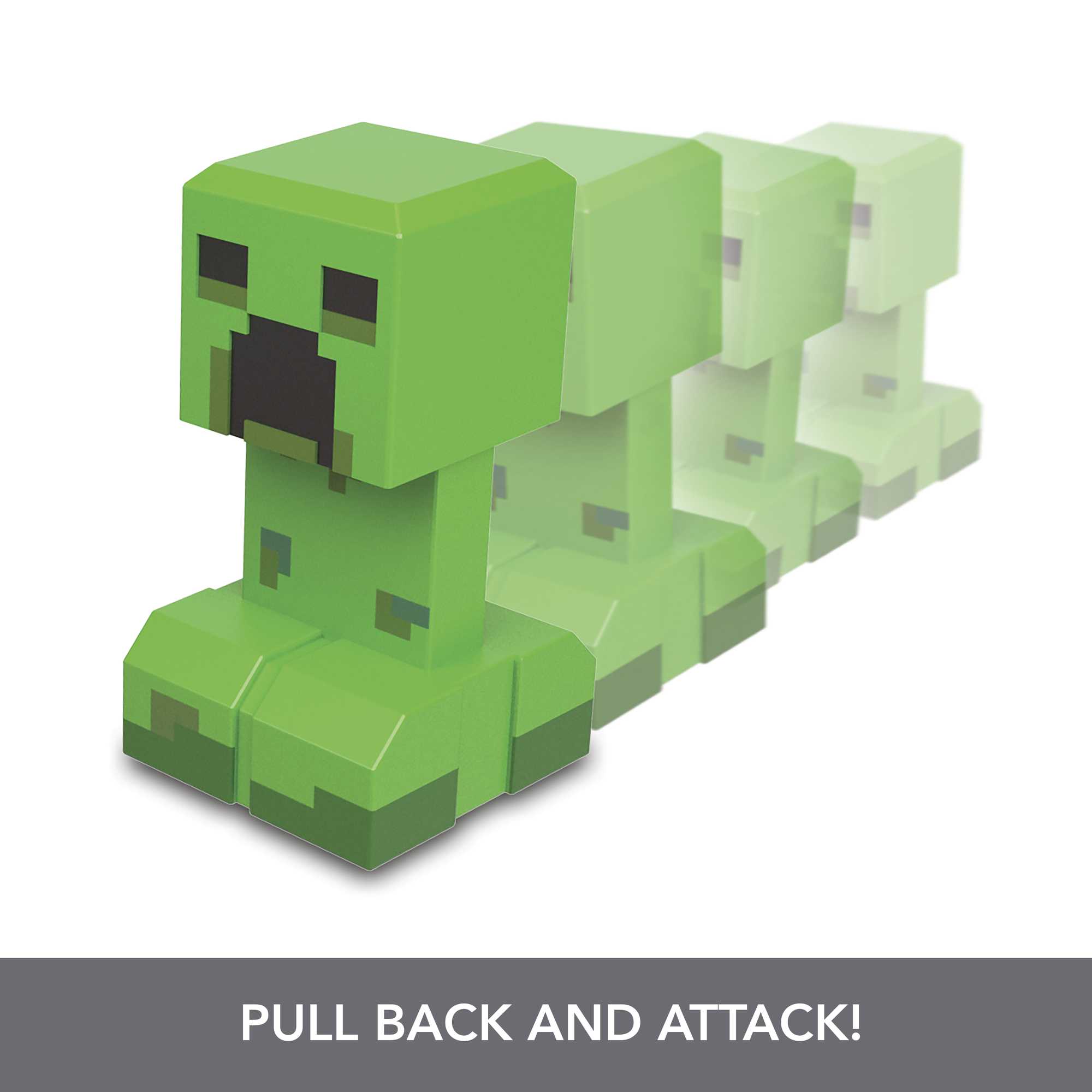 Minecraft Legends Creeper vs Piglin Bruiser Figures