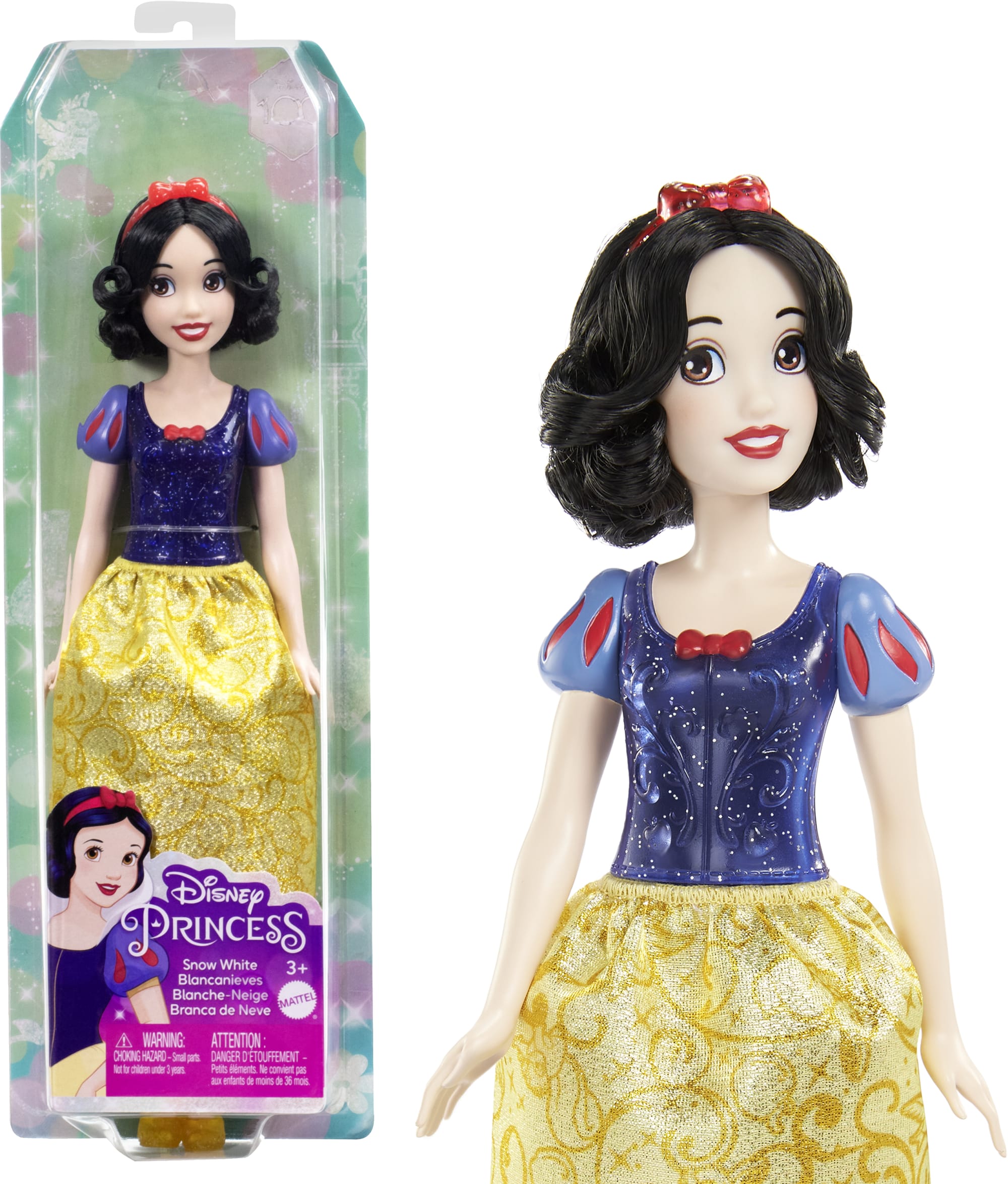 Disney Princess Snow White Doll With Sparkling Fashion & Accessories, Inspired By Disney Movie