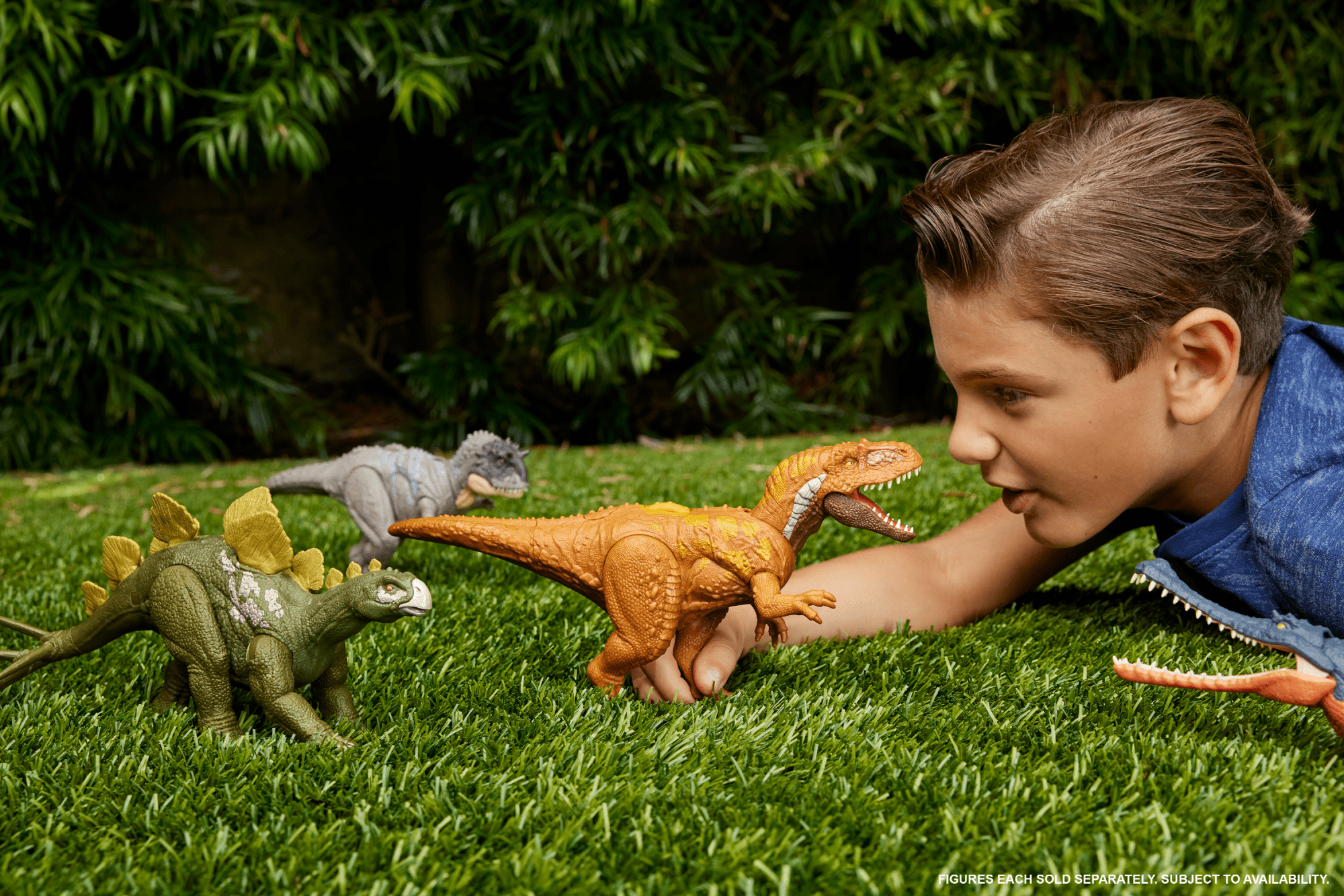 Jurassic World Wild Roar Dinosaur, Hesperosaurus Action Figure Toy With Sound