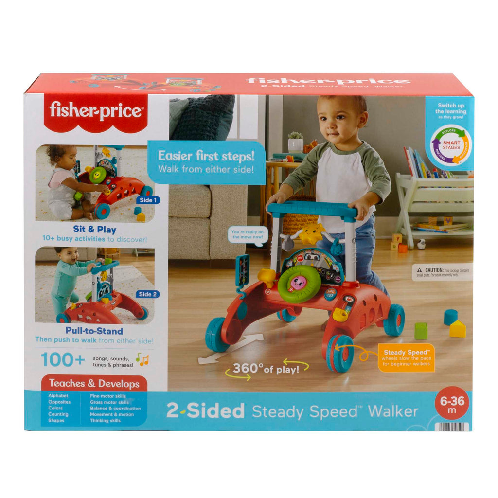 Fisher-Price Steady Speed 2-Sided Walker - English & French Version
