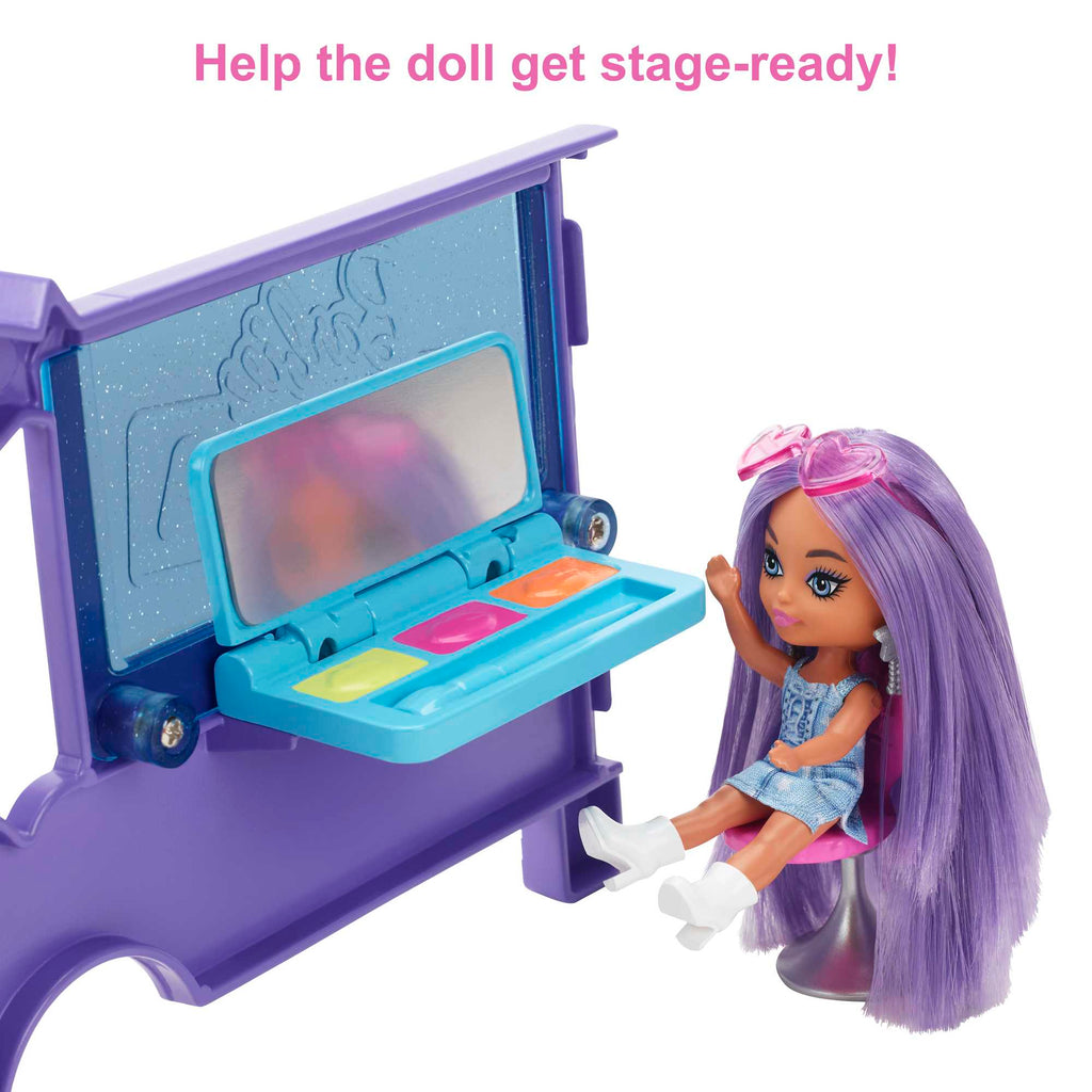 Barbie Sets, Barbie Extra Mini Minis Doll And Tour Bus Playset