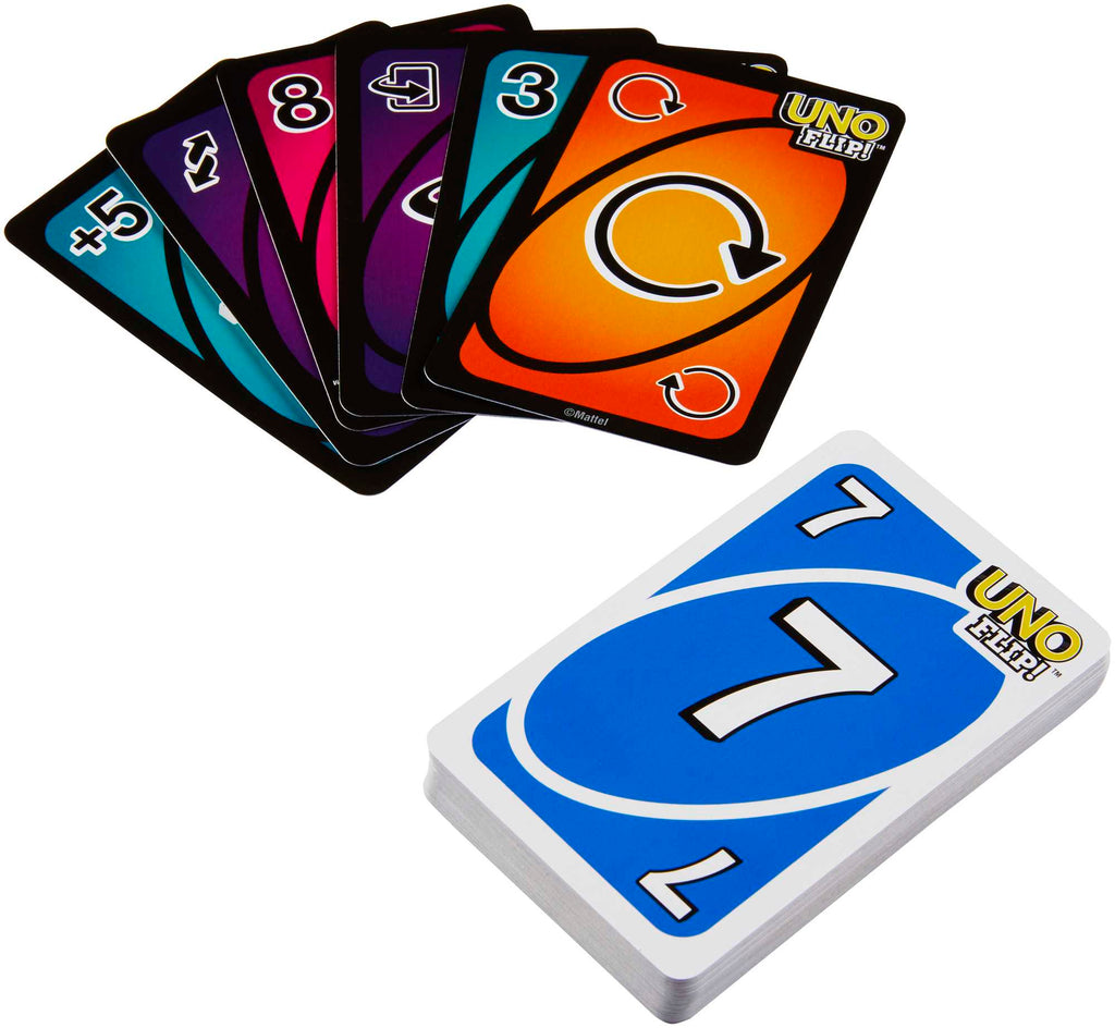 UNO Flip! Card Game For Kids, Adults & Family Night in Collectible Storage Tin