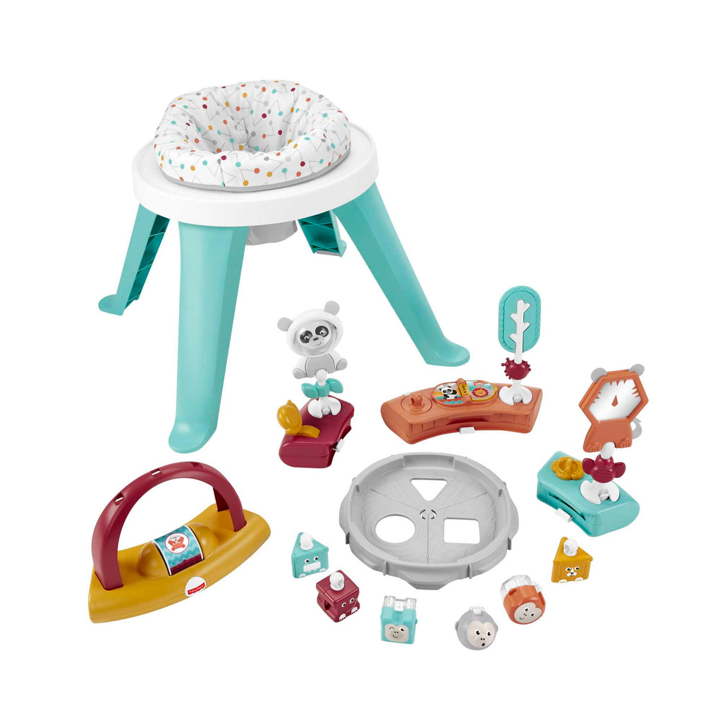 Fisher-Price 3-in-1 Spin & Sort Activity Center - Watermelon Mint