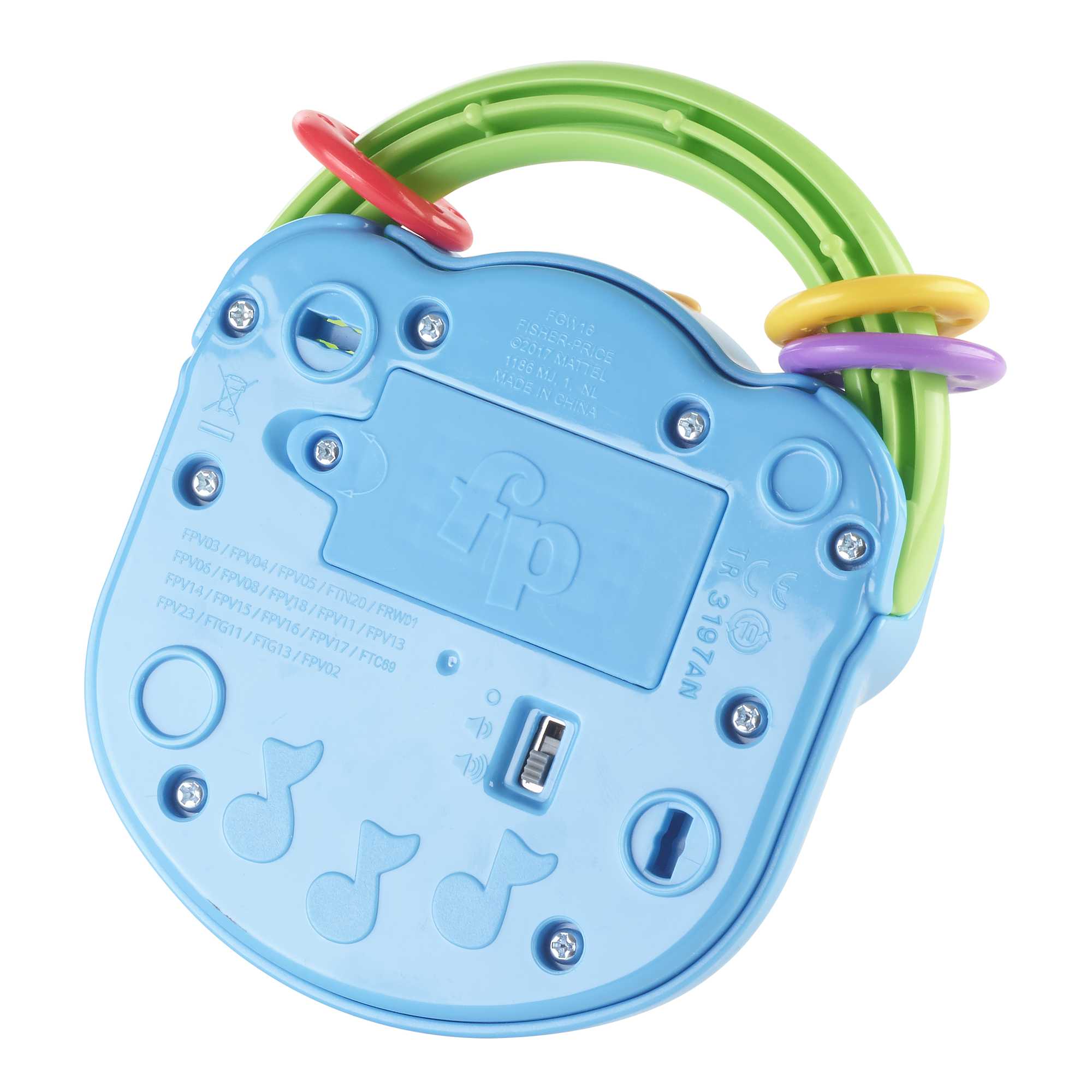Fisher-Price Laugh & Learn Sing & Learn Music Player Baby & Toddler Toy Pretend Radio