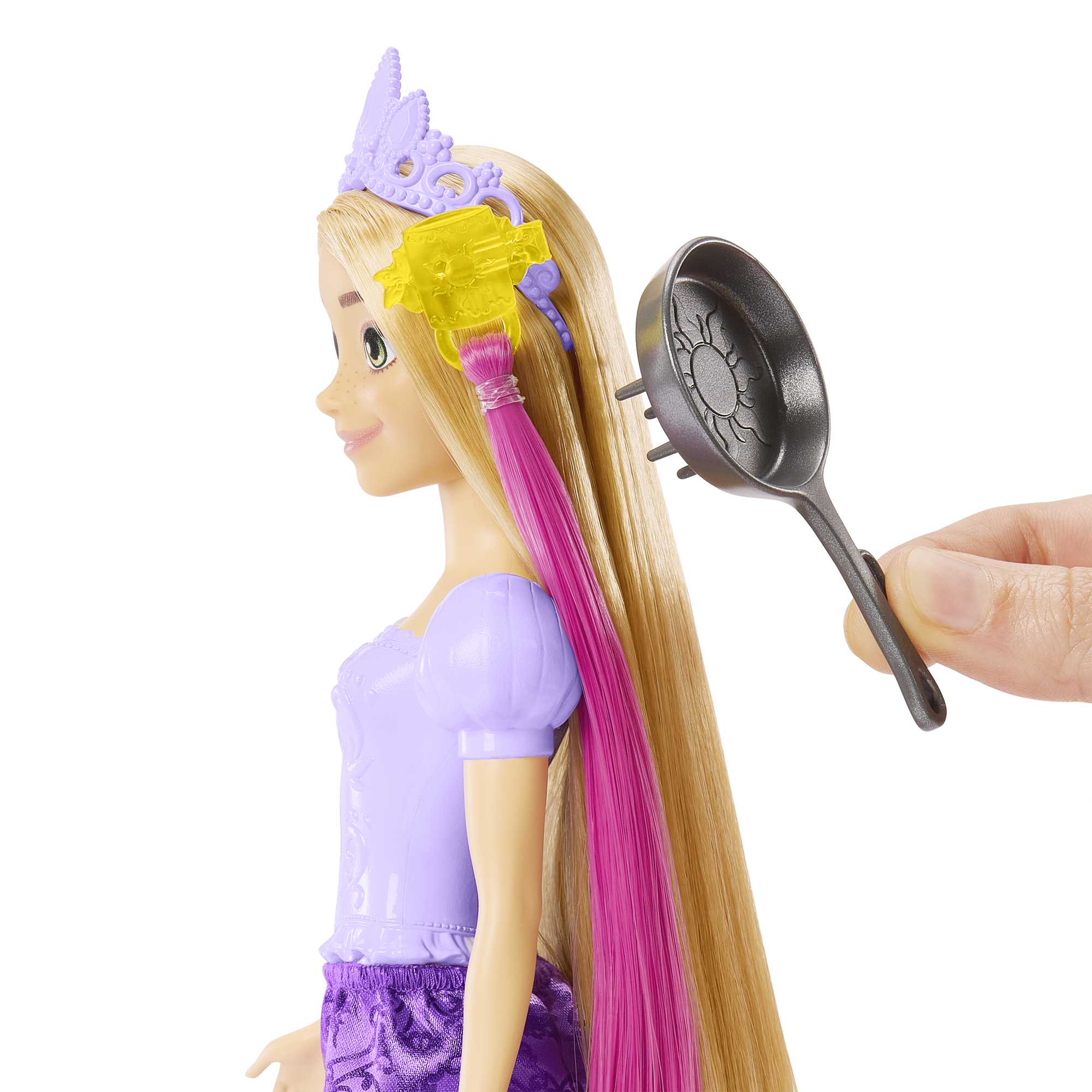 Disney-Princesses Disney-Poupée Raiponce Chevelure Conte de Fées