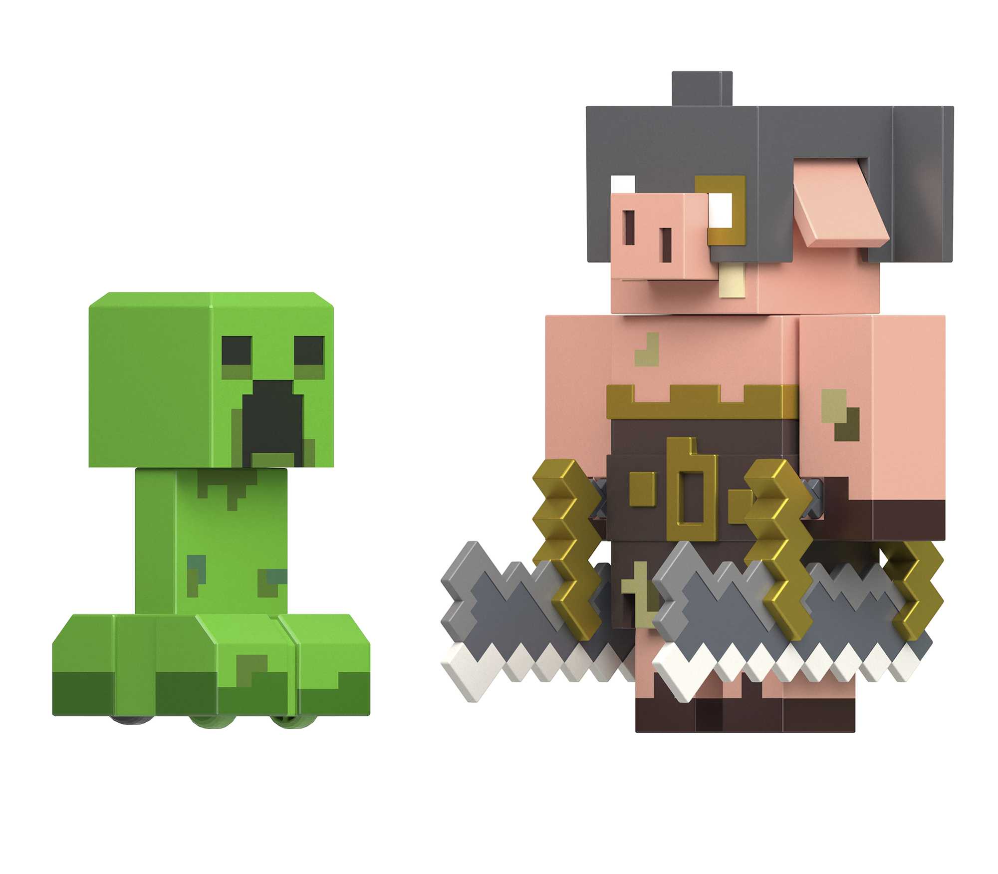 Minecraft-Legends-Coffret de 2 Figurines-Assortiment, Cadeaux enfants