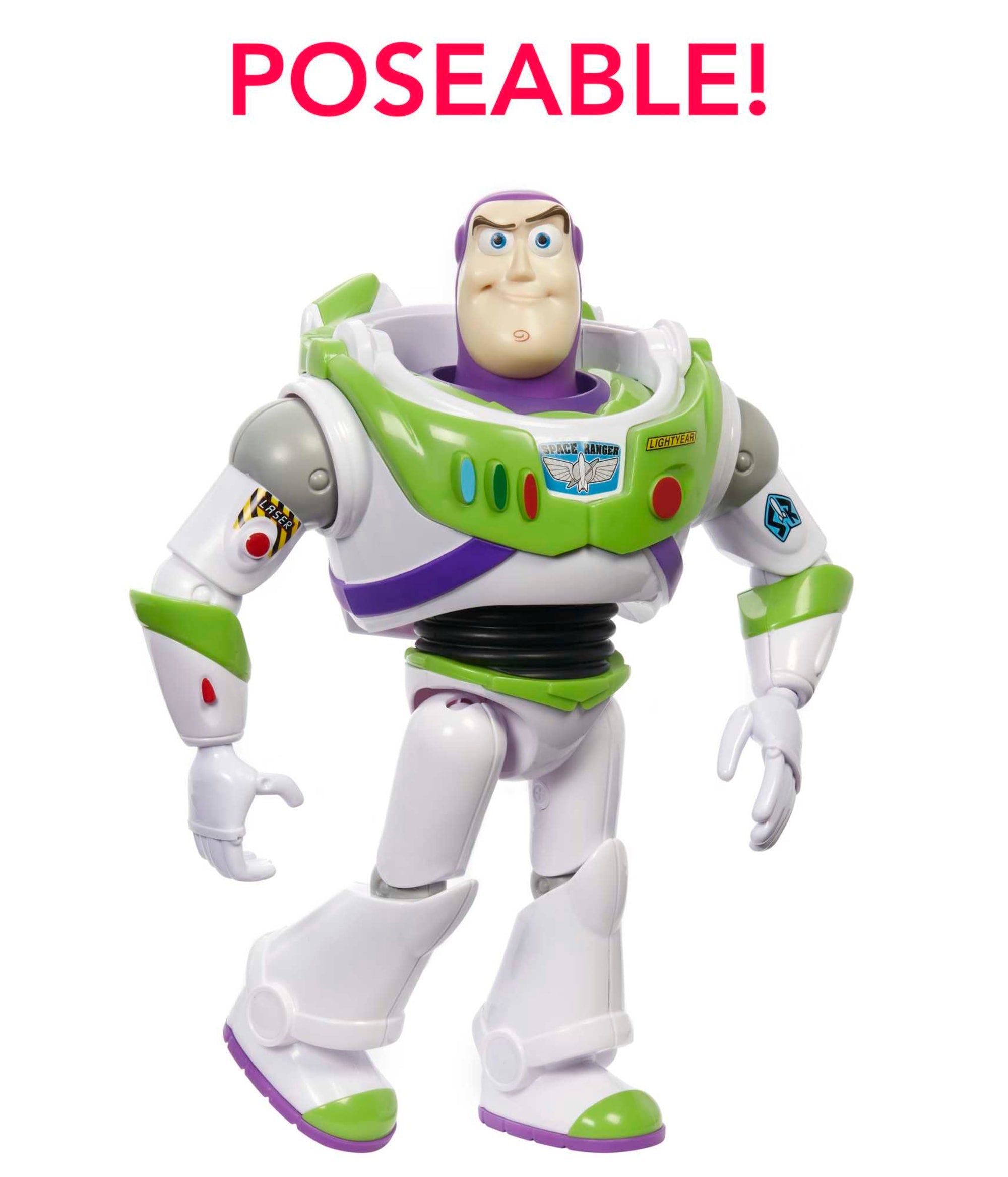 Disney And Pixar Toy Story Large Buzz Lightyear Action Figure, Collectible Toy in 12-Inch Scale